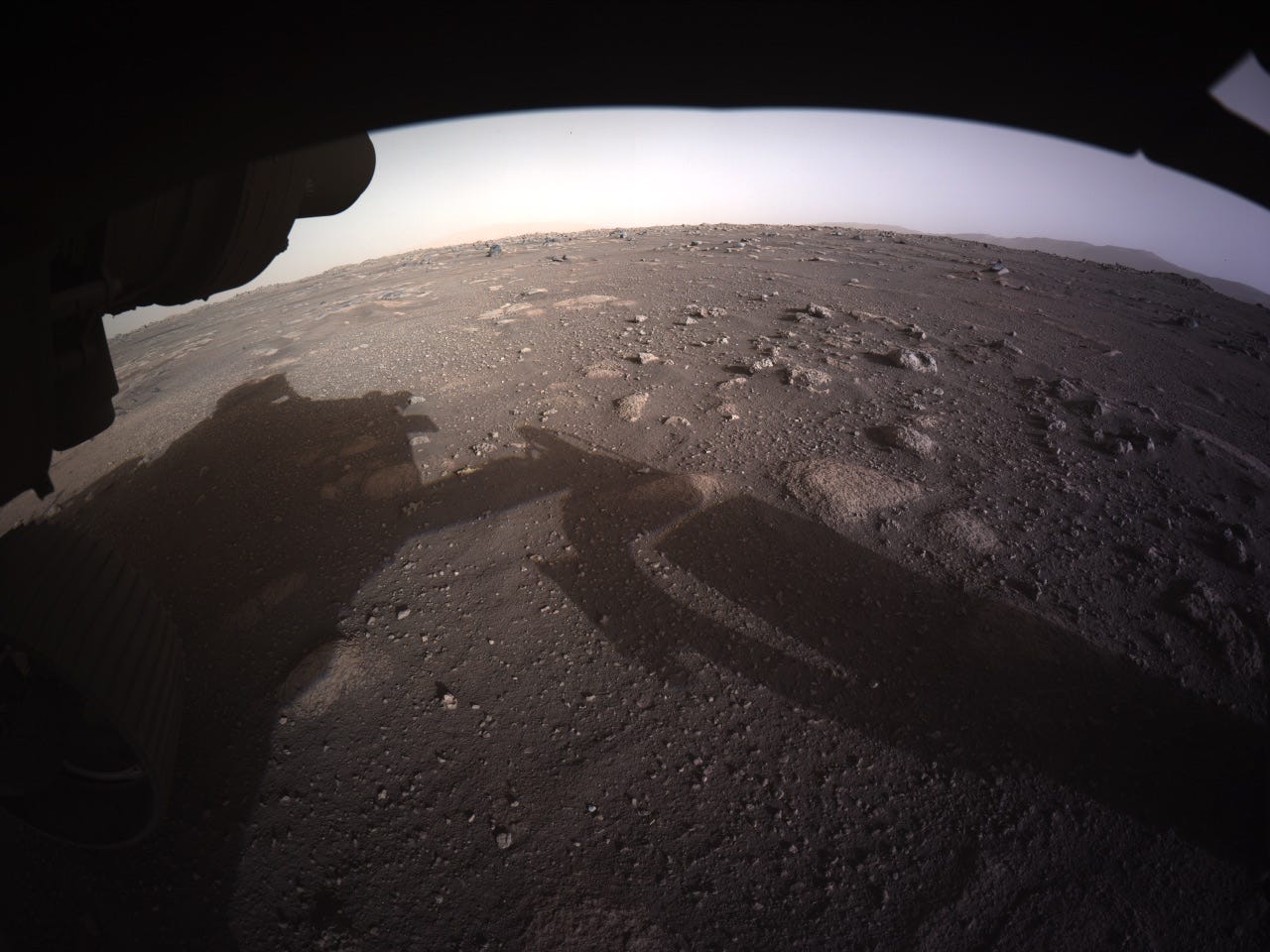 perseverance rover mars landing foto jezero krater
