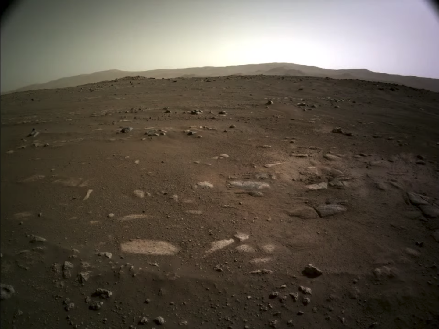 perseverance rover mars navcam photo jezero crater screengrab