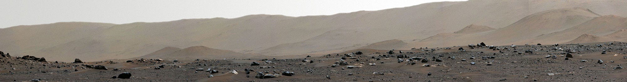 jezero crater rim perseverance mars rover mastcam z panorama