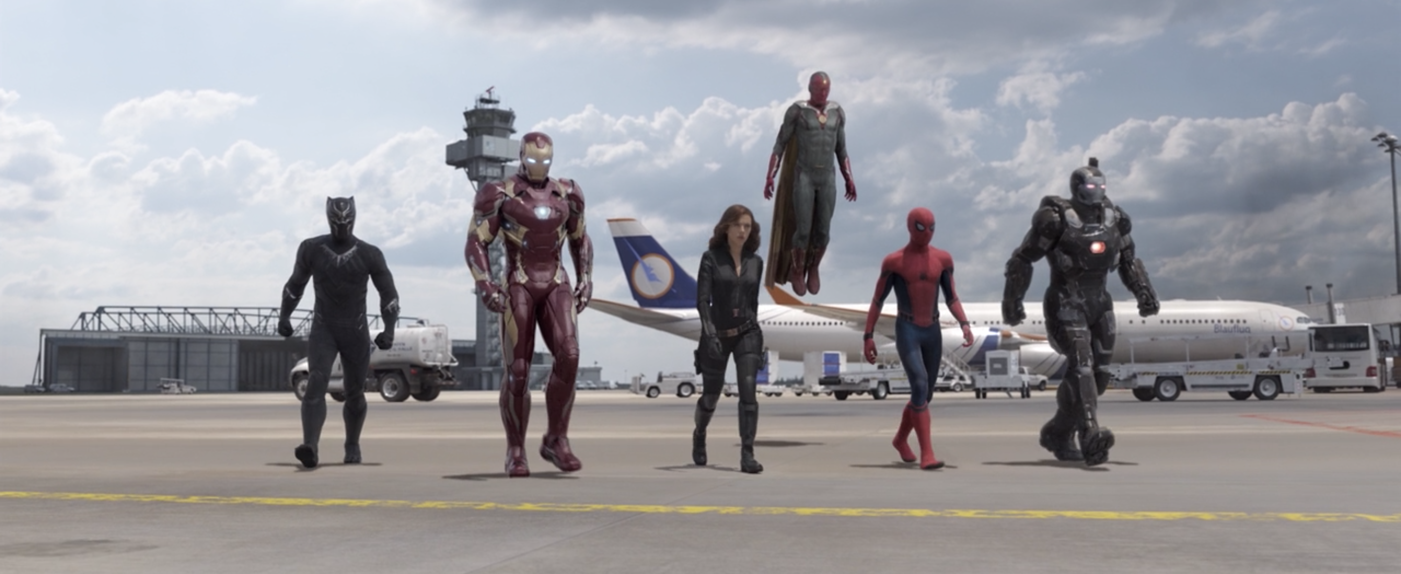 captain america civil war team iron man