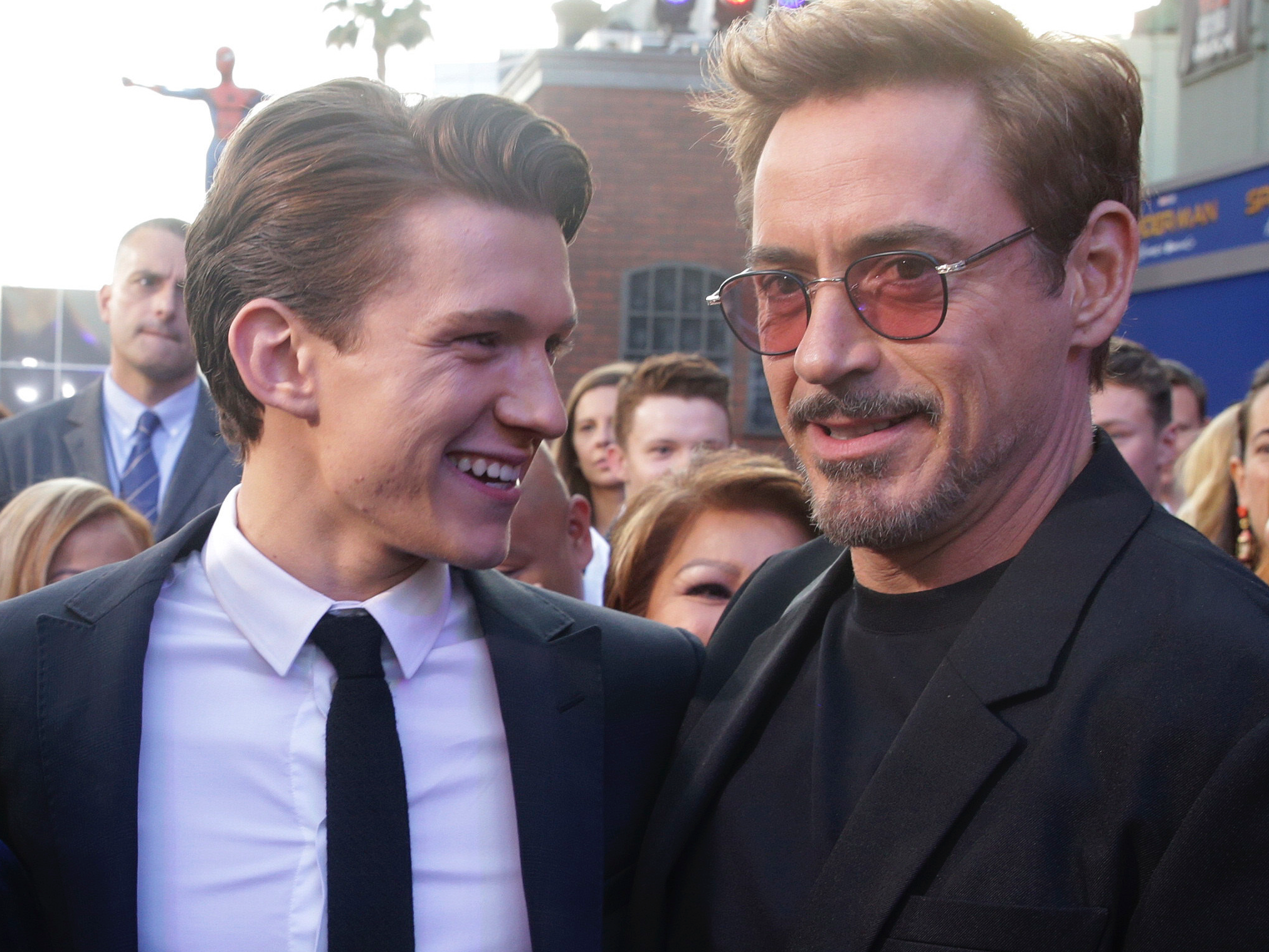 A complete timeline of Marvel costars Robert Downey Jr. and Tom Holland's  friendship