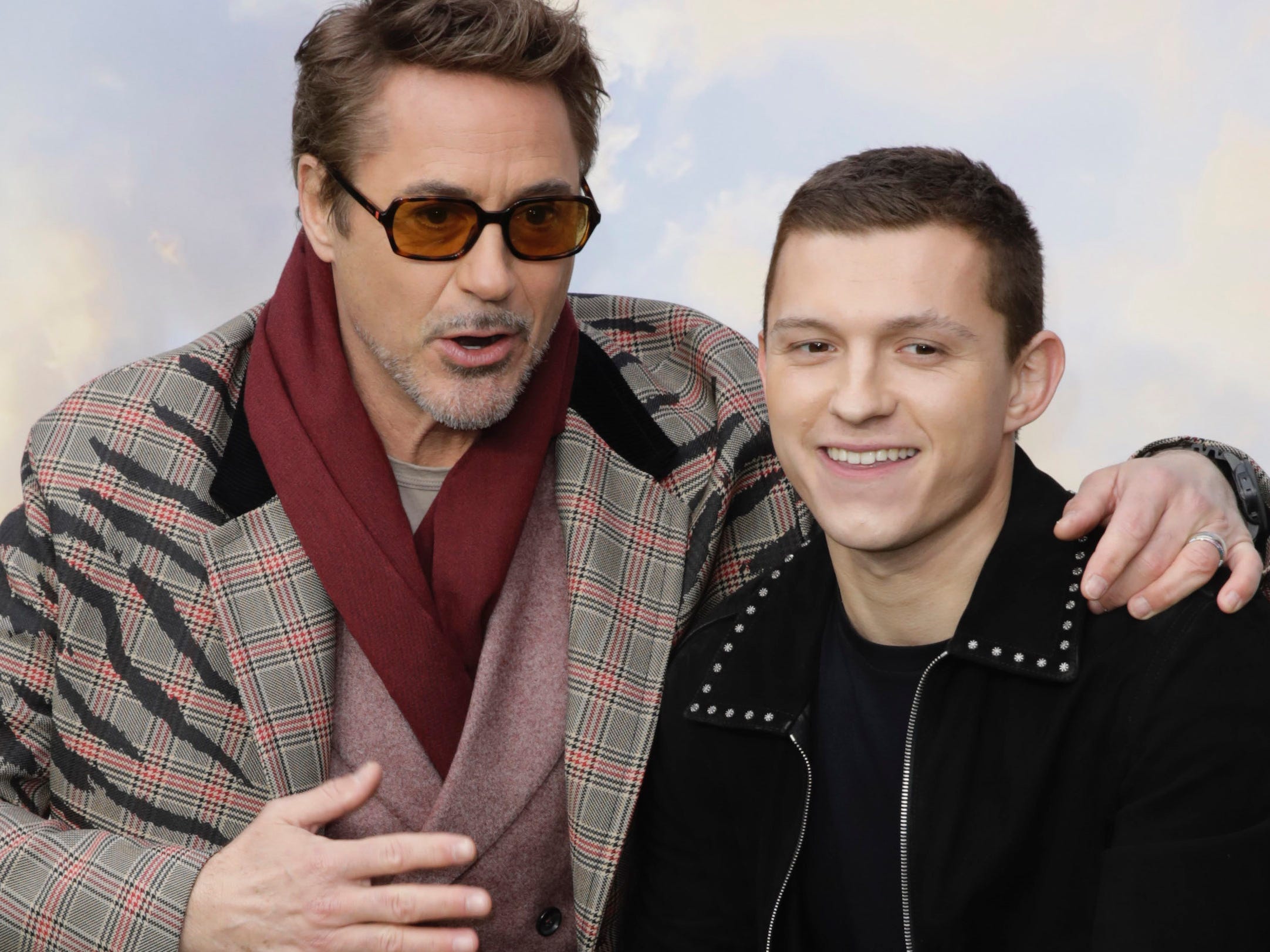 tom holland robert downey jr january 2020