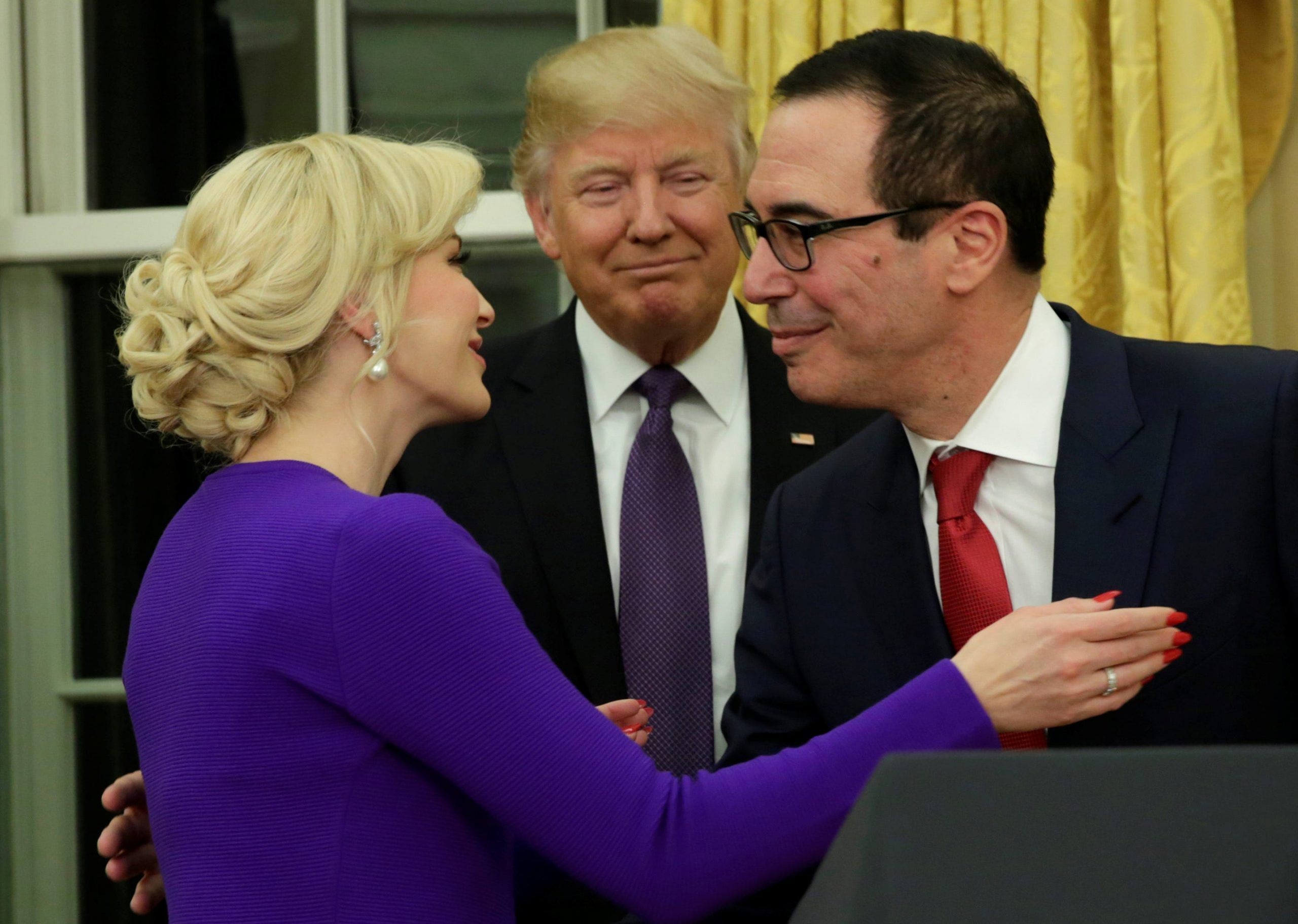 steve mnuchin louise linton trump