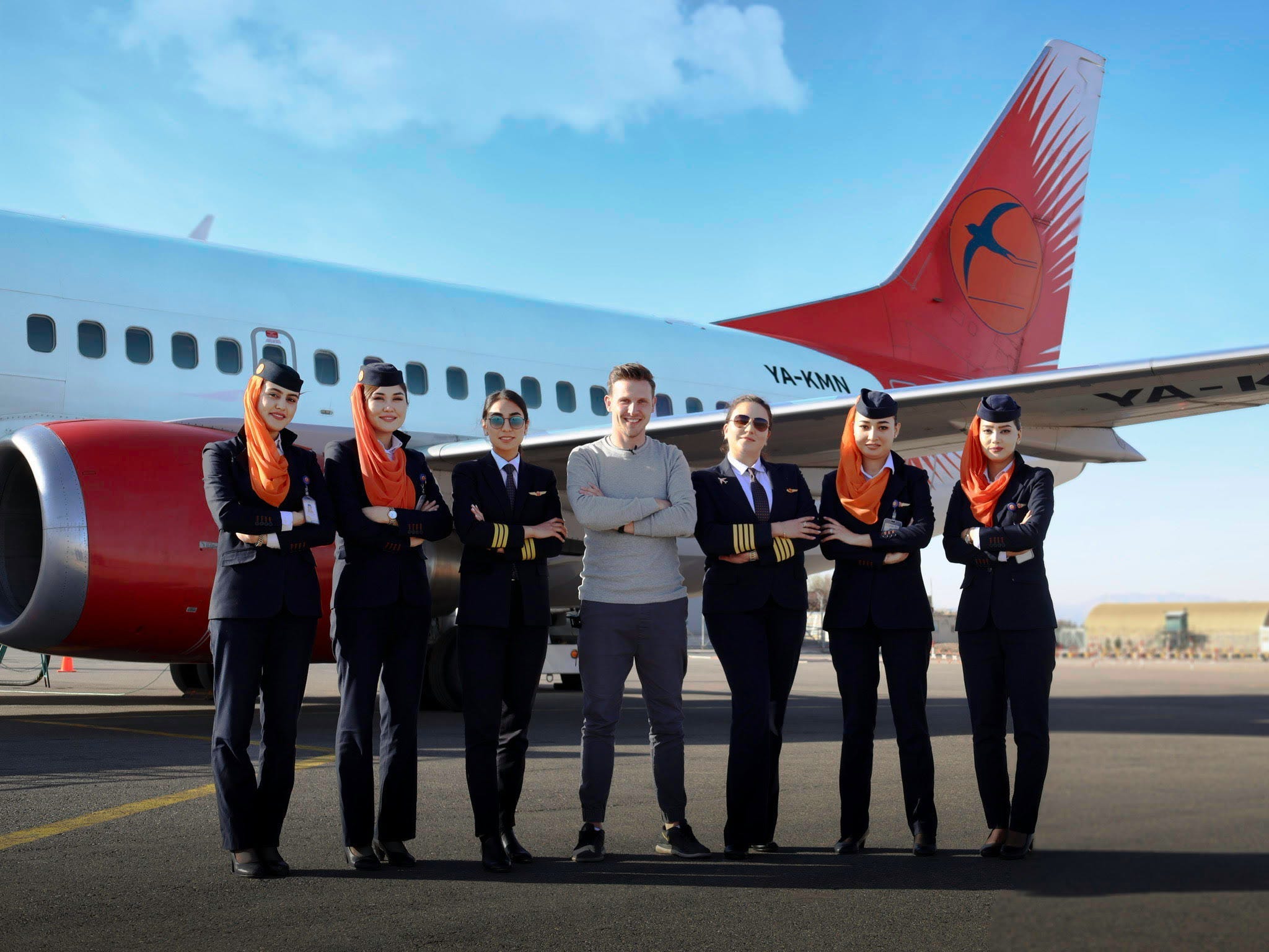 Kam Air First All-Female Flight