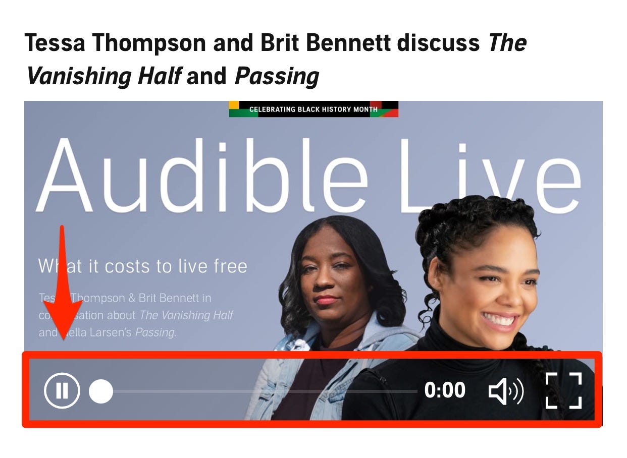 Audible Live 6