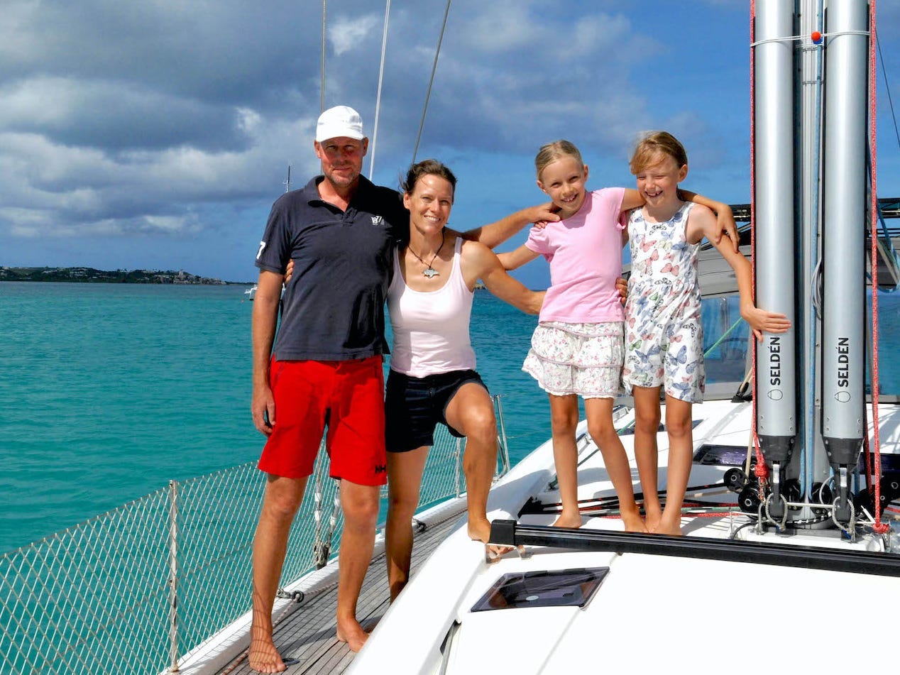 Sailing Teatime family