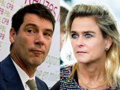 Voormalig CPB-directeur Coen Teulings en hoogleraar economie Barbara Baarsma.