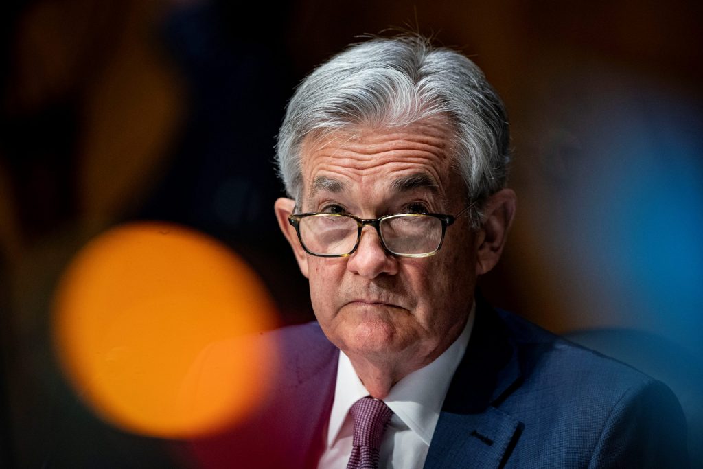 Federal Reserve-voorzitter Jerome Powell.