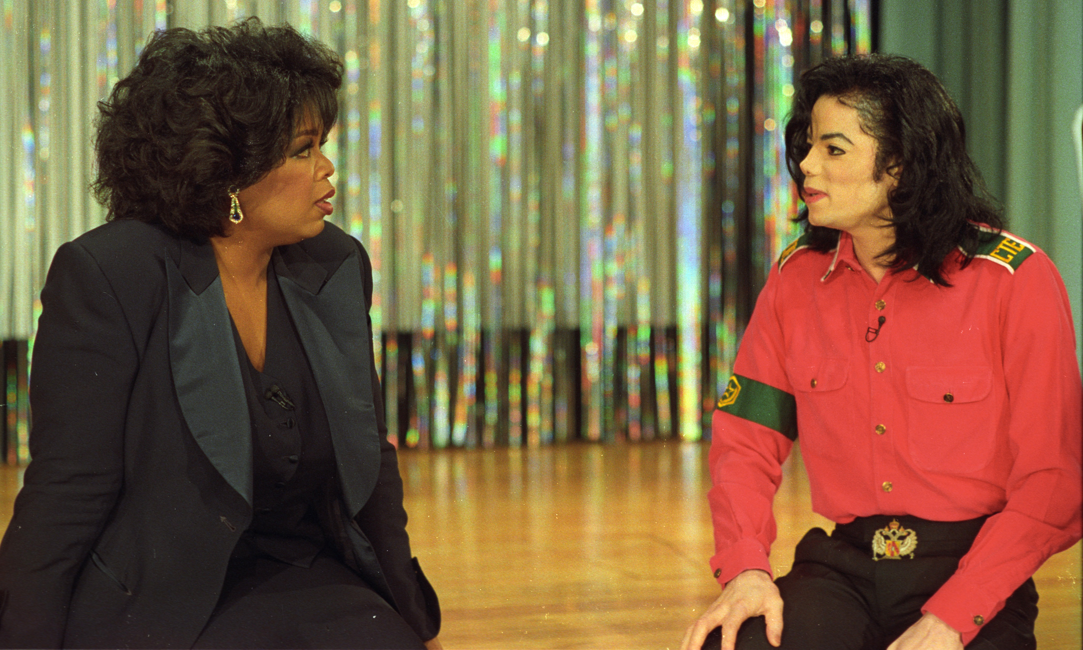 Oprah's interview met Michael Jackson in 1993. Foto: Reuters