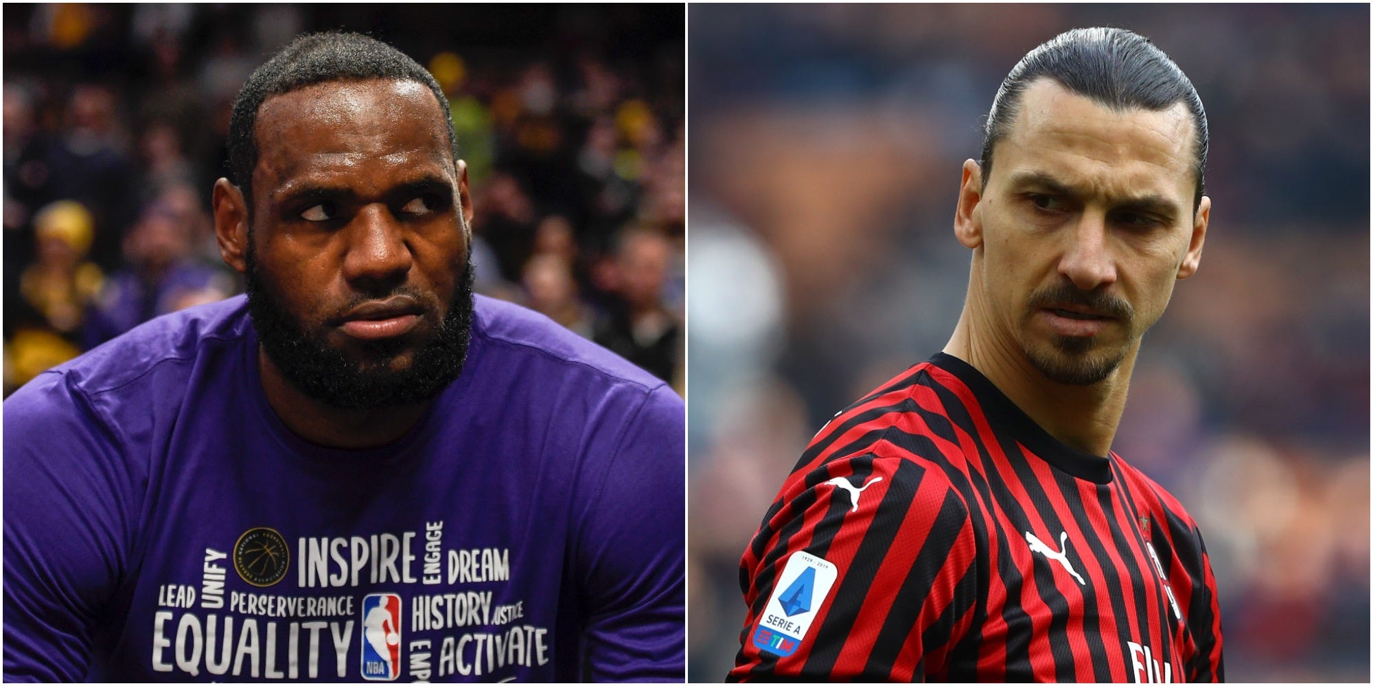 LeBron James, Zlatan Ibrahimovic