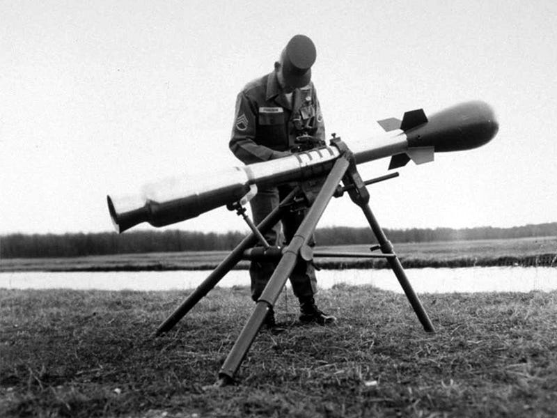 Davy Crockett Bomb mini nuke nuclear