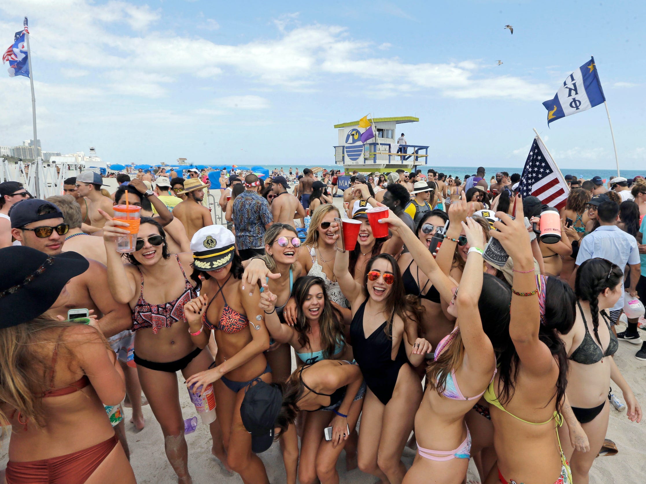 Local Florida officials are warning spring breakers to stay away from
