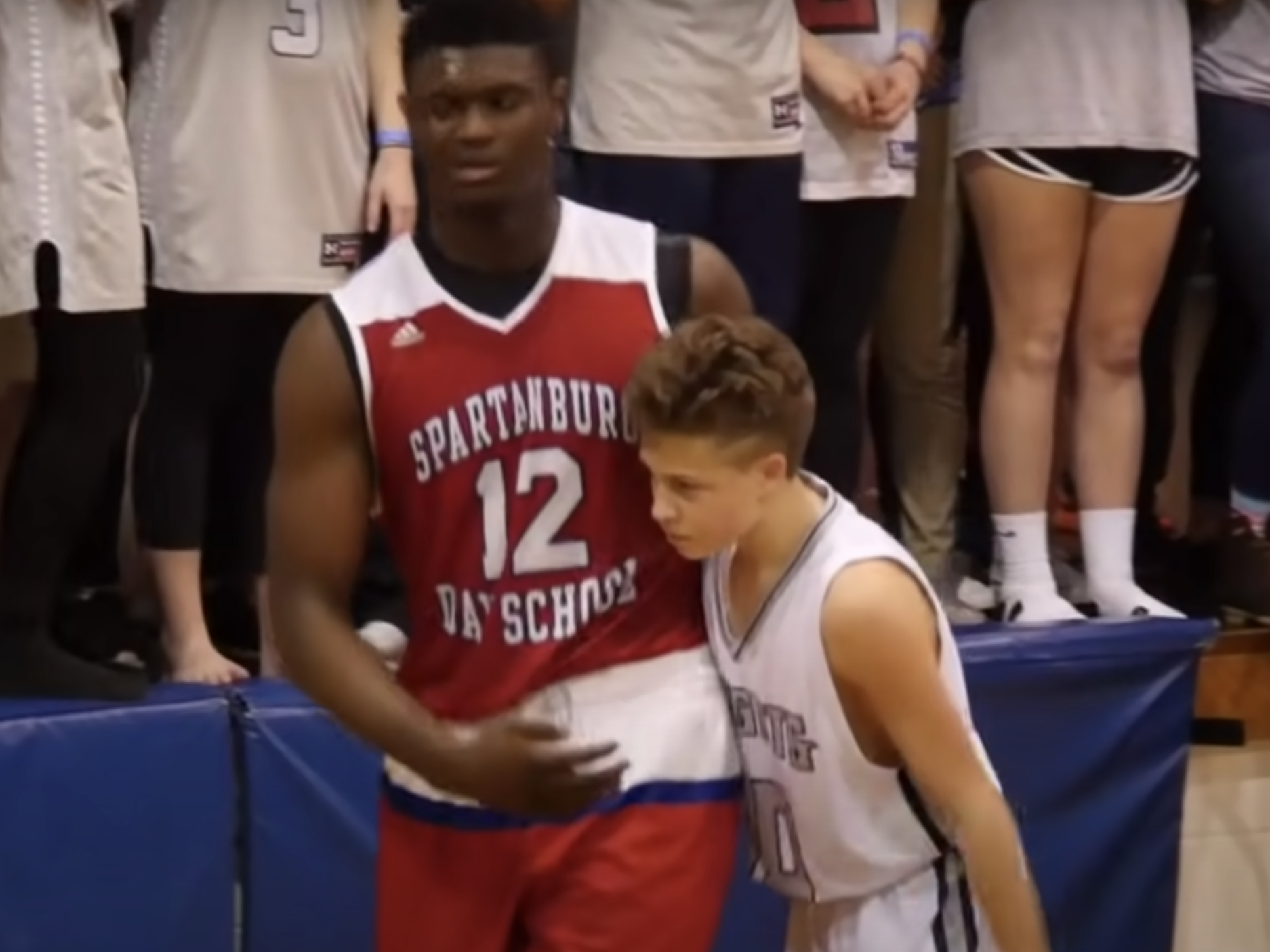 Zion Williamson middle school
