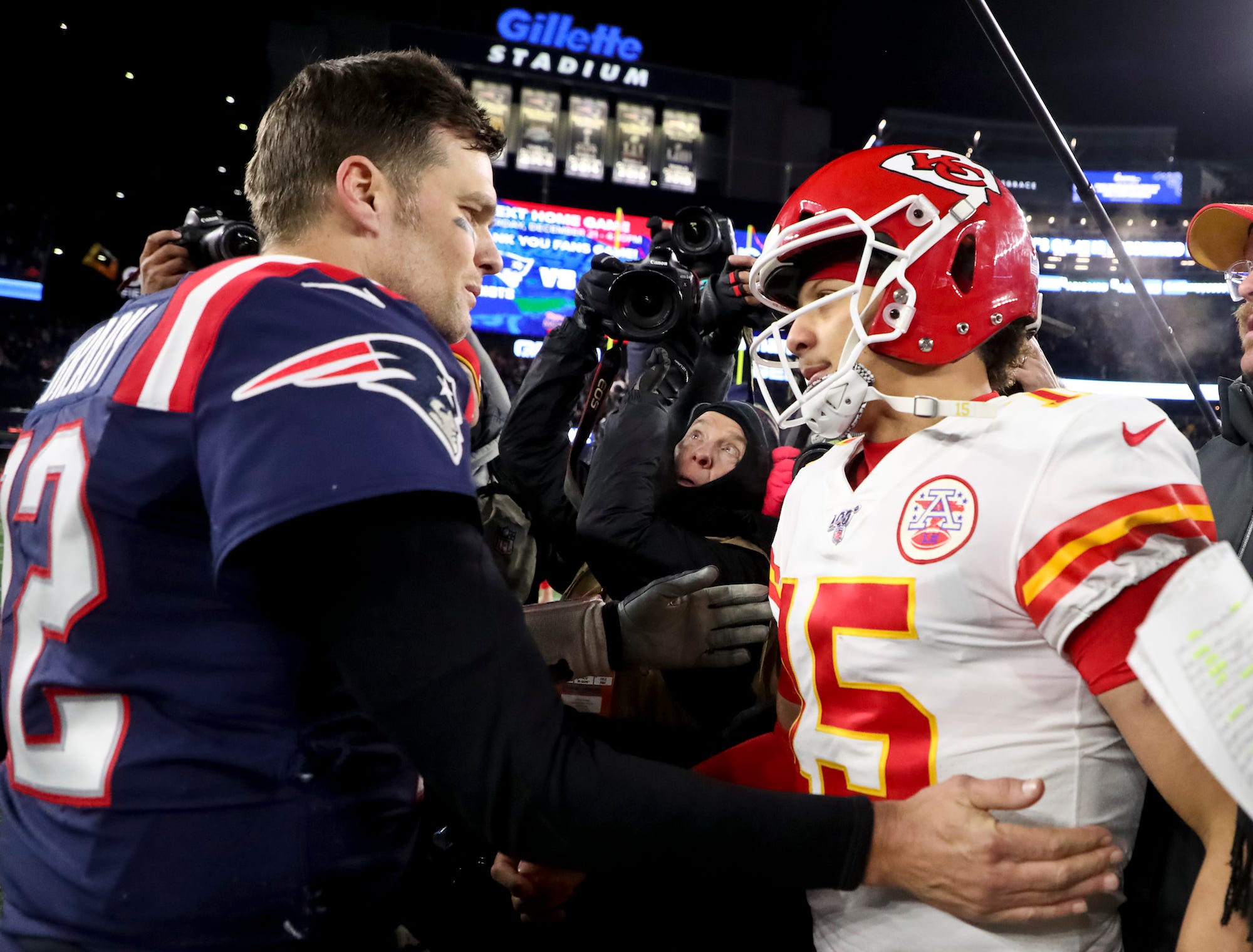 Brady, Mahomes