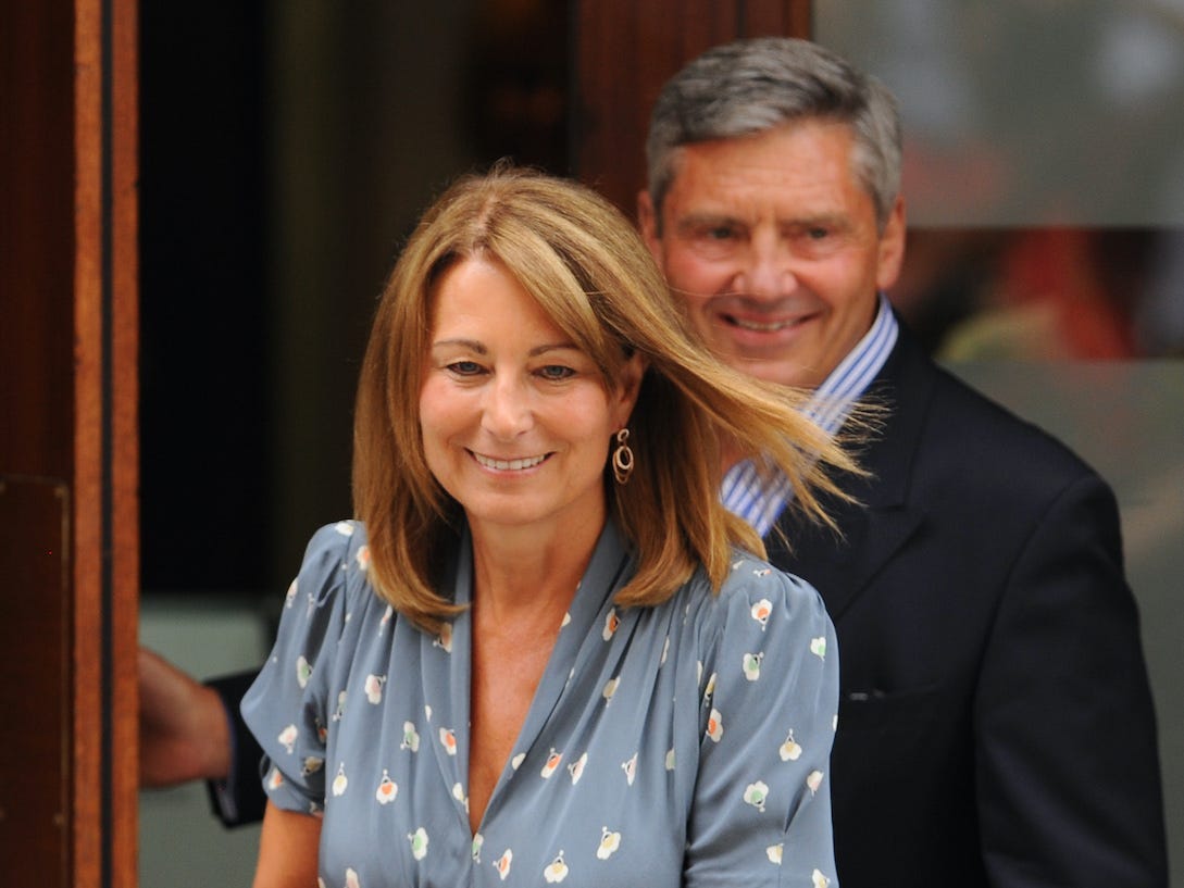 Carole and Michael Middleton