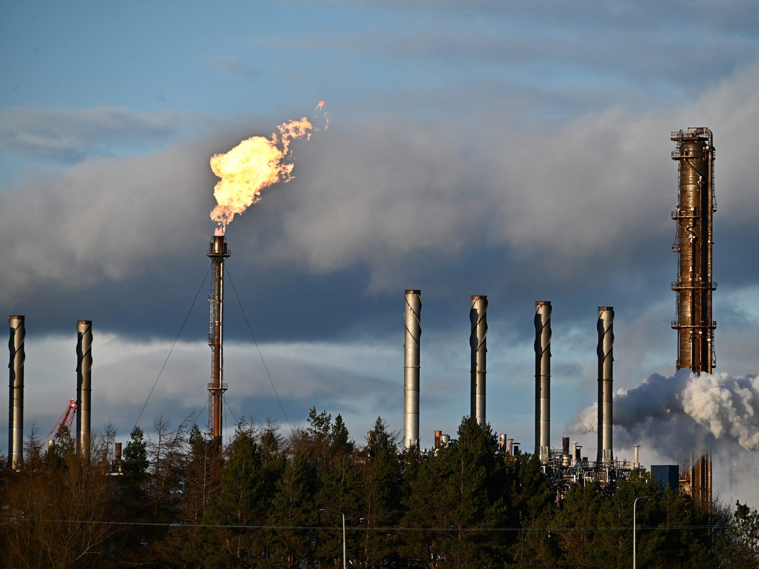 Exxon Mobil's Fife Ethylene Plant in Cowdenbeath, Scotland