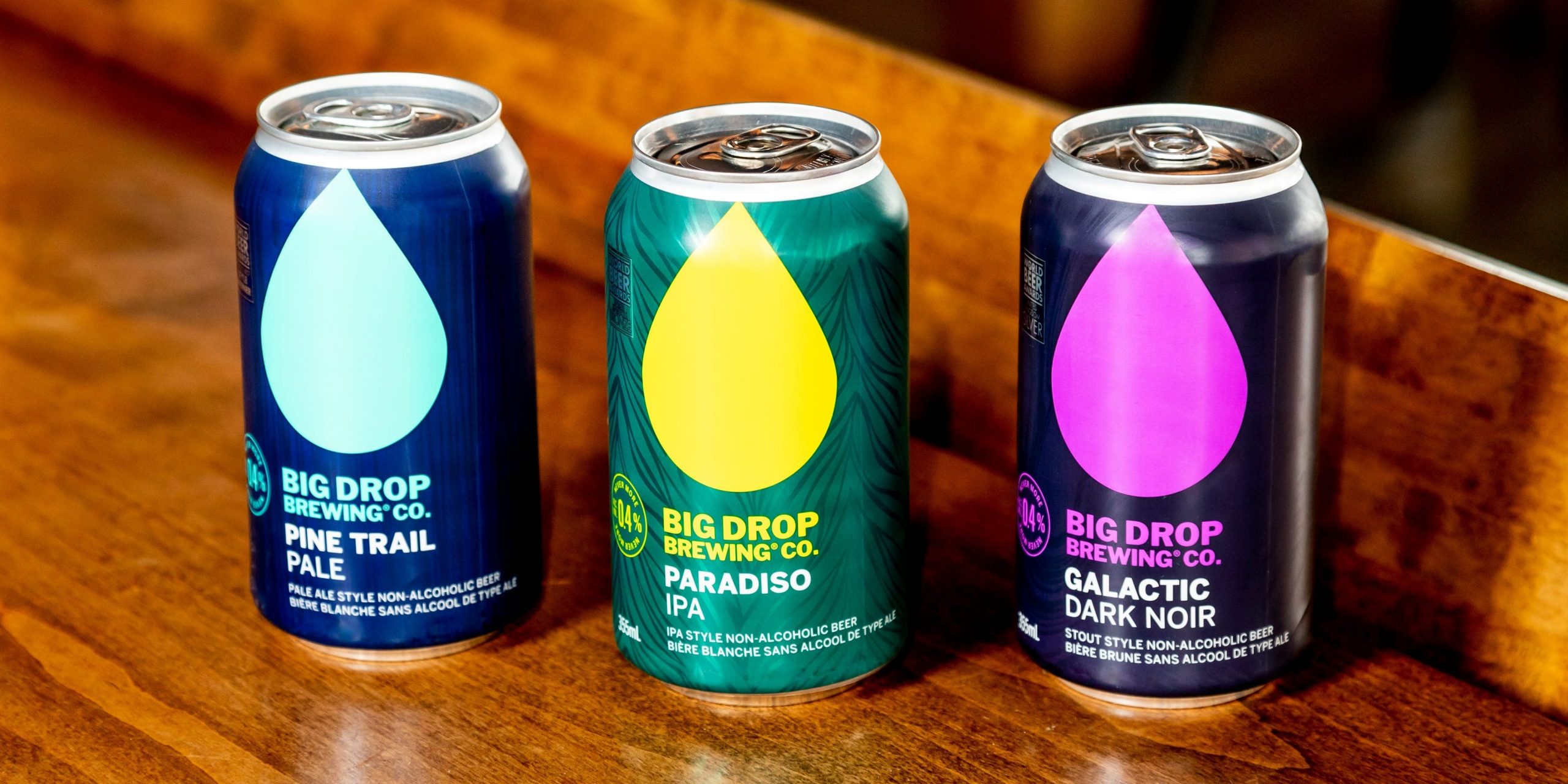 Big Drop Brewing's non-alcoholic beers