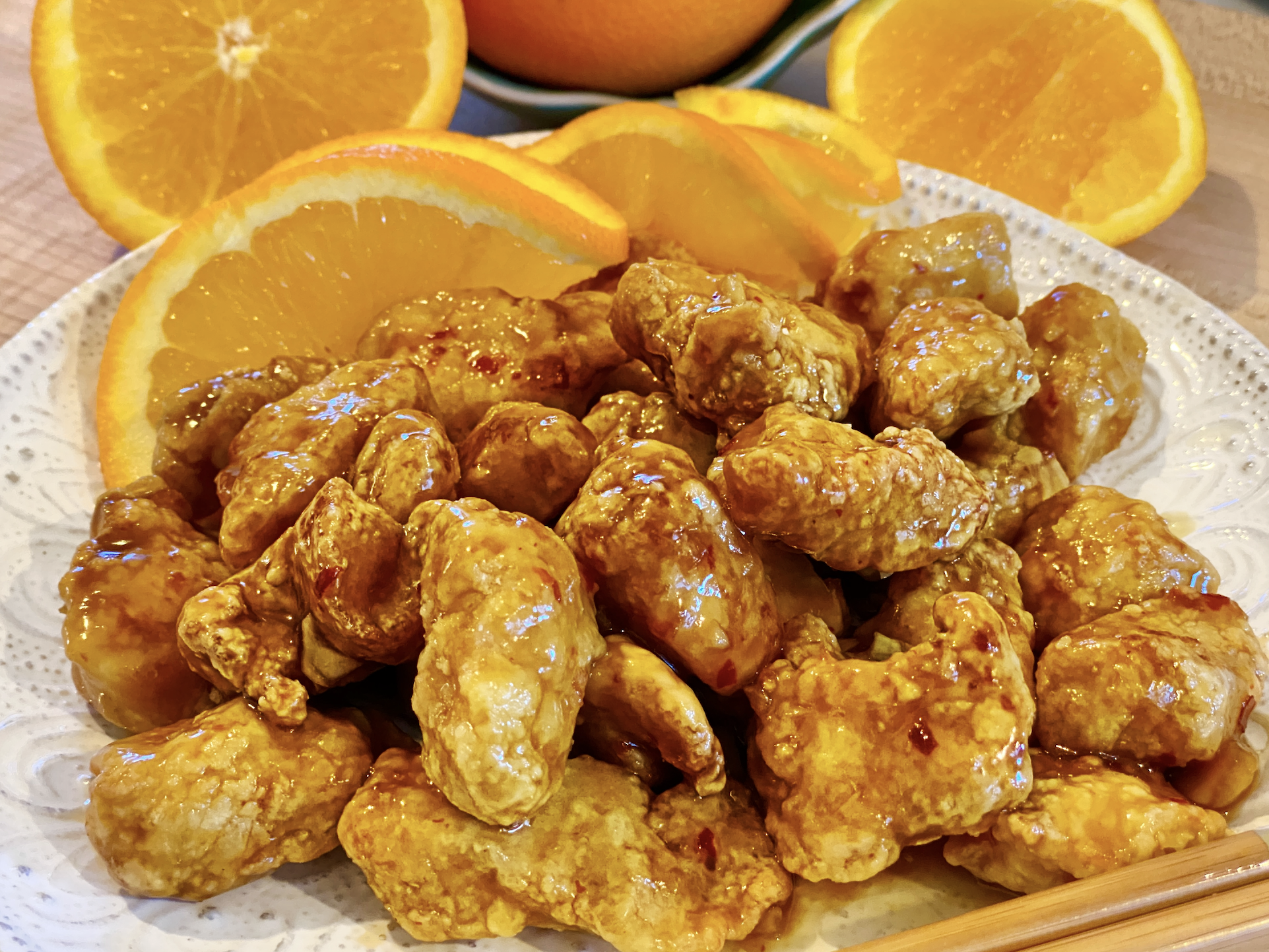 air fryer orange chicken