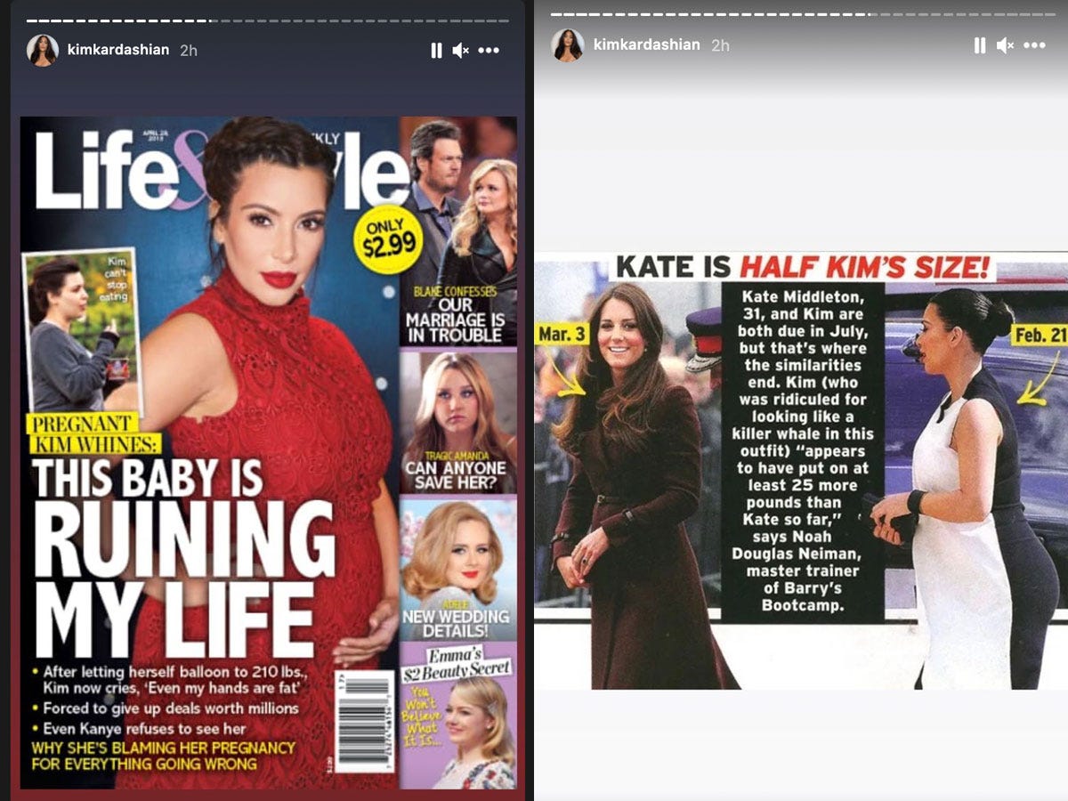 kim kardashian kate middleton