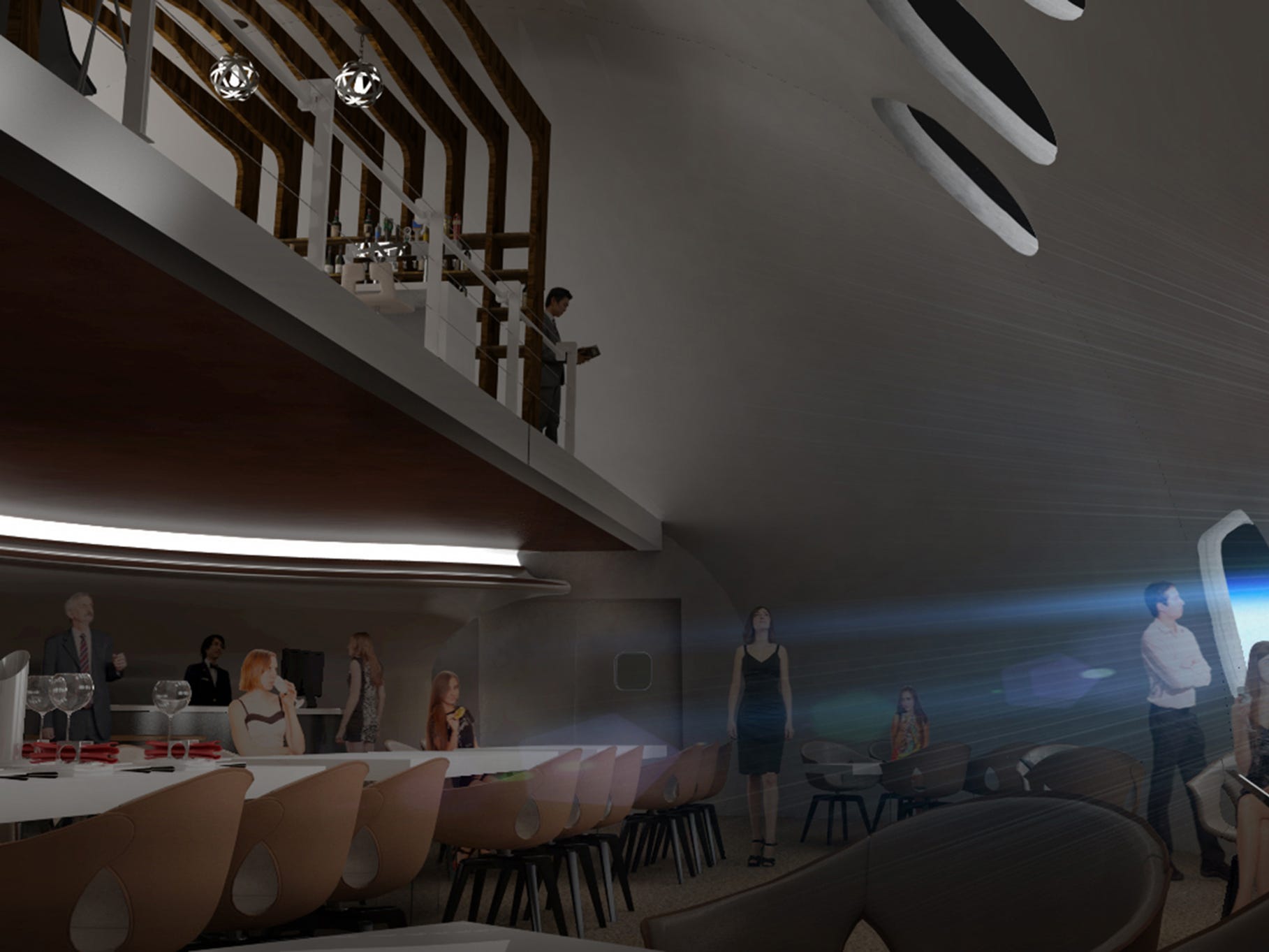 restaurant rendering