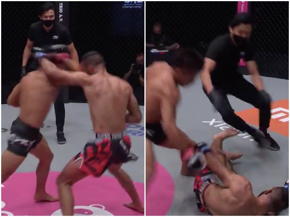 One Championship elbow