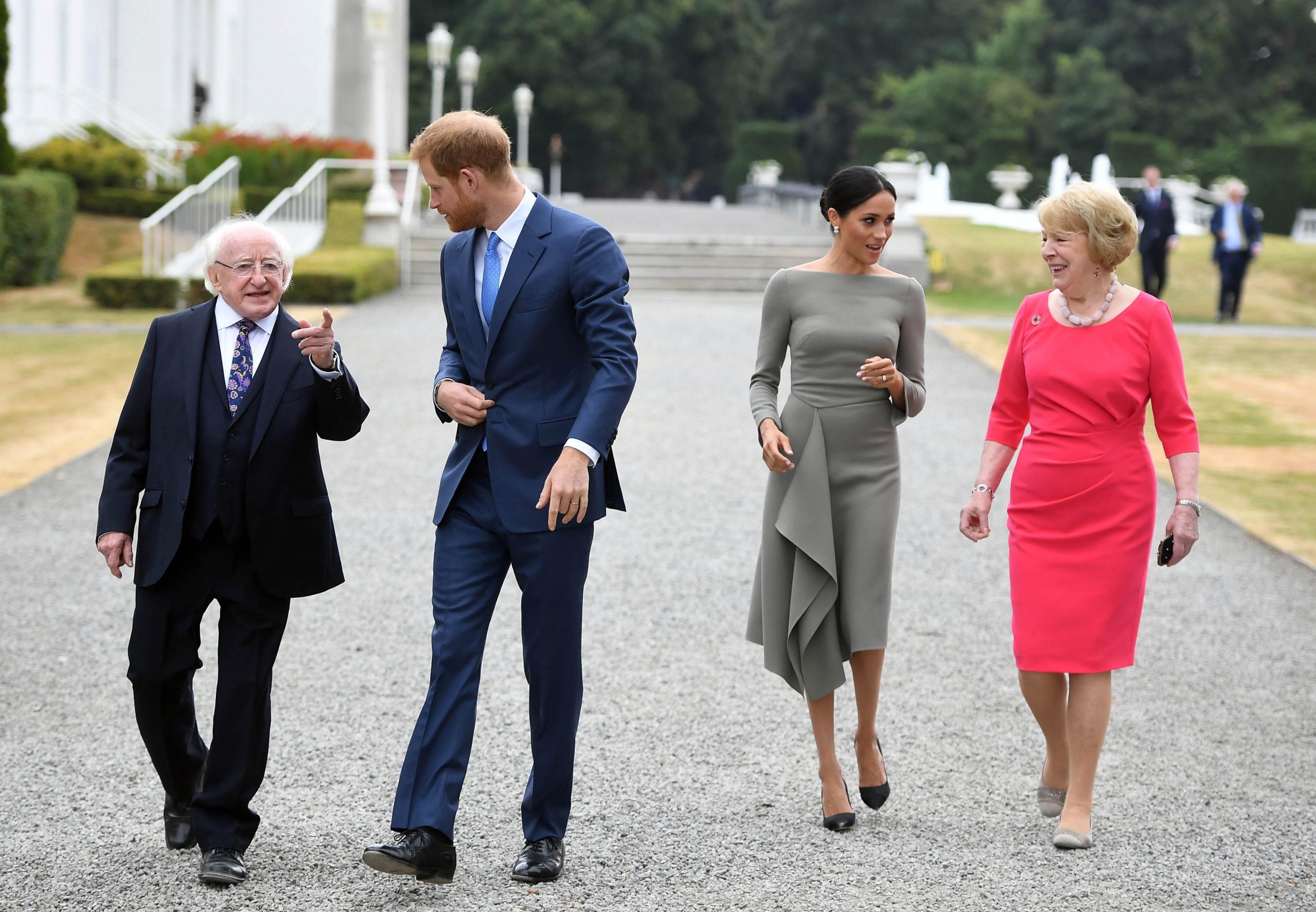 meghan markle prince harry visit ireland