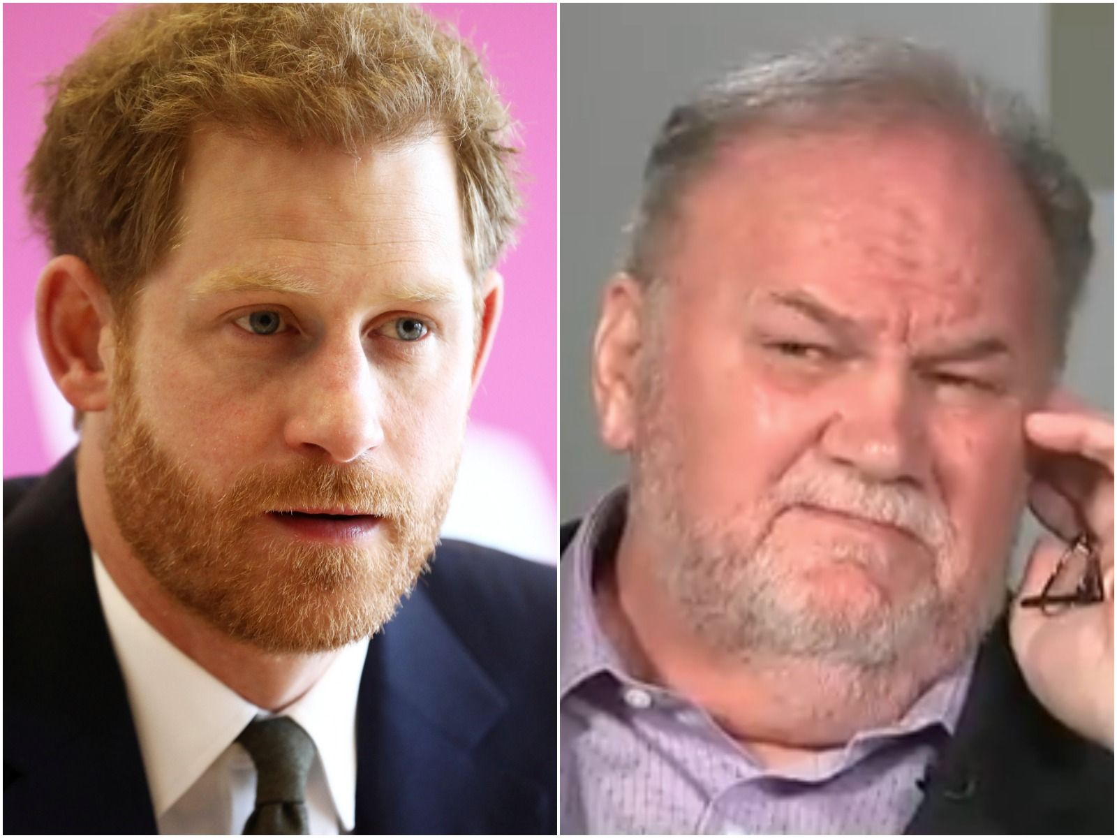 Prince Harry and Thomas Markle