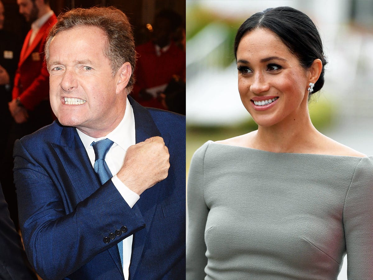 Piers Morgan Meghan Markle Getty Images