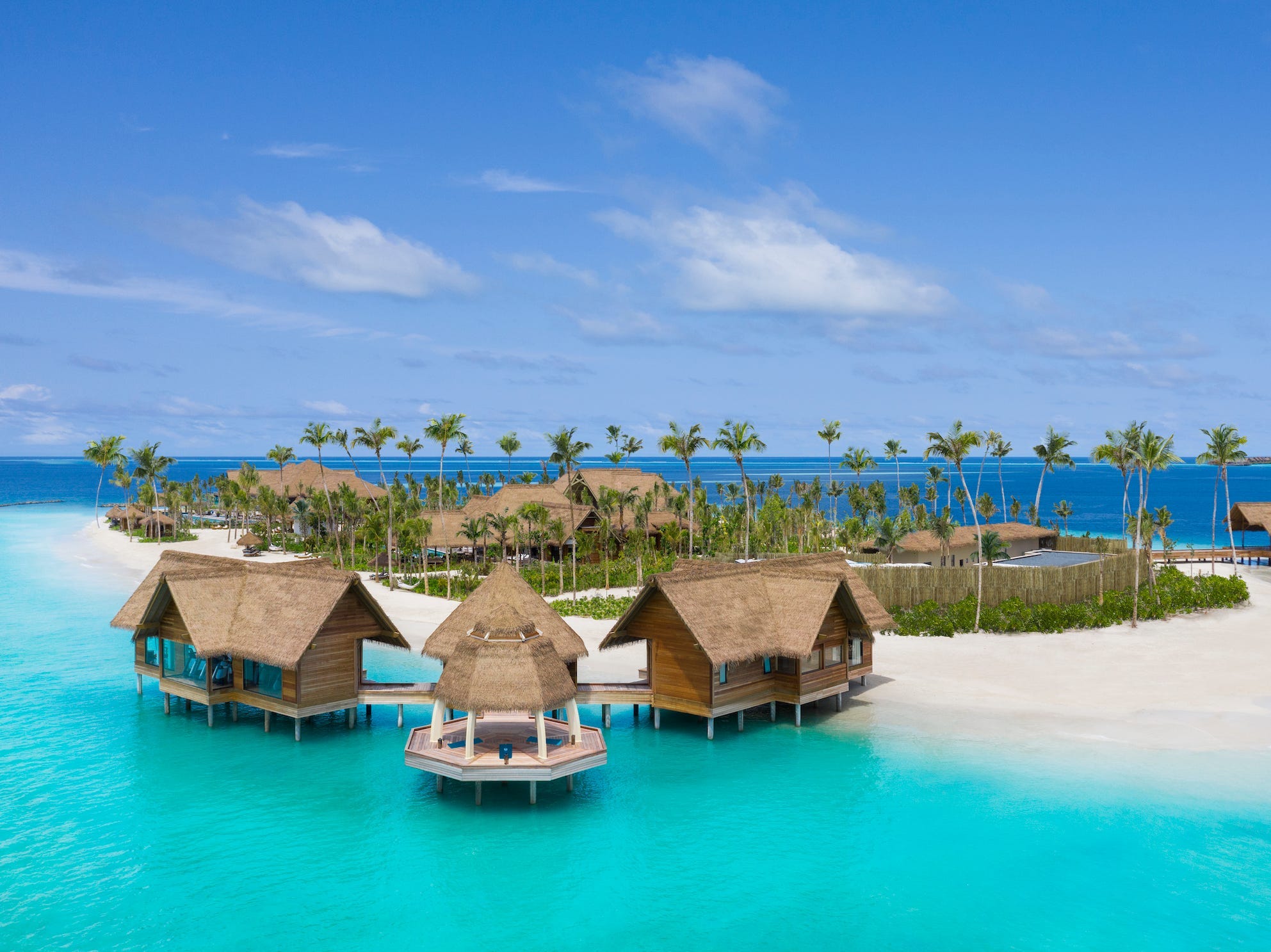 Waldorf Astoria's Ithaafushi private island in the Maldives