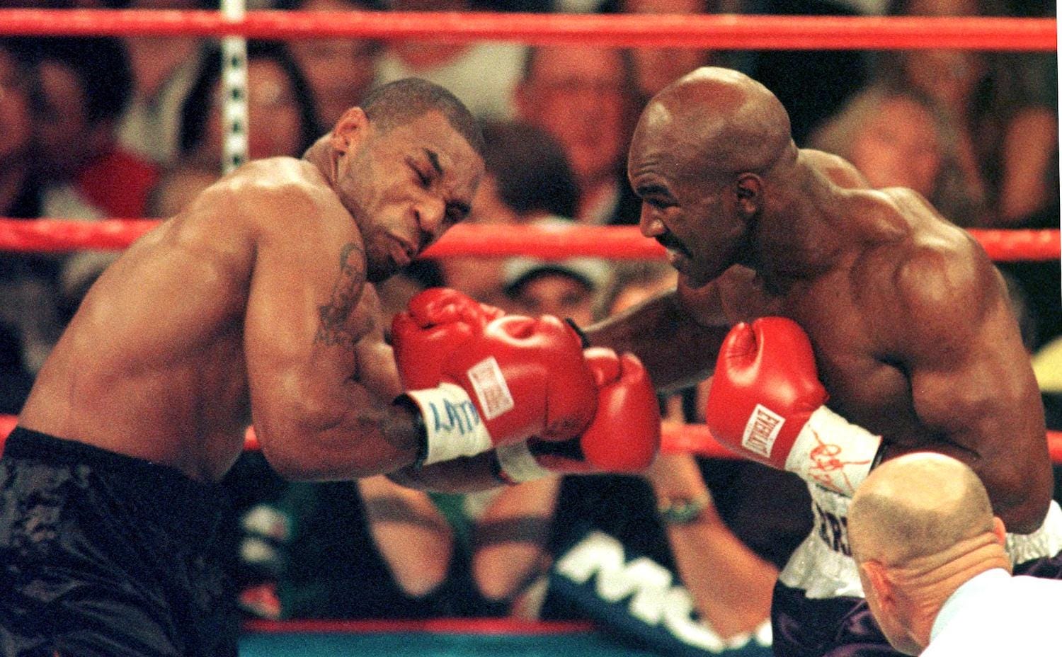 Mike Tyson and Evander Holyfield