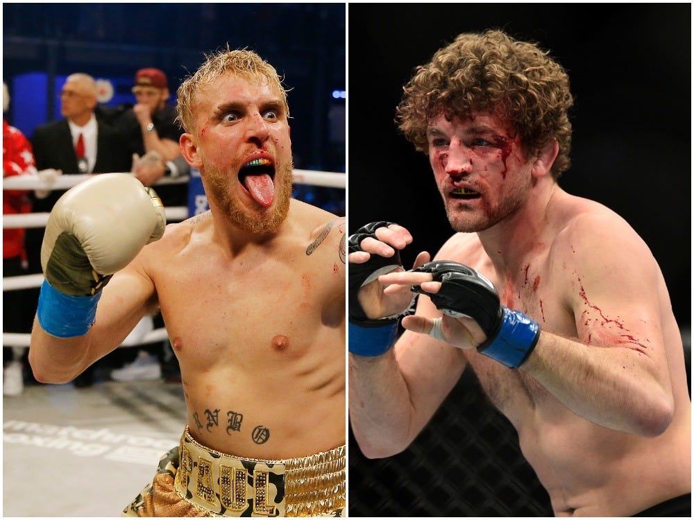 Jake Paul and Ben Askren