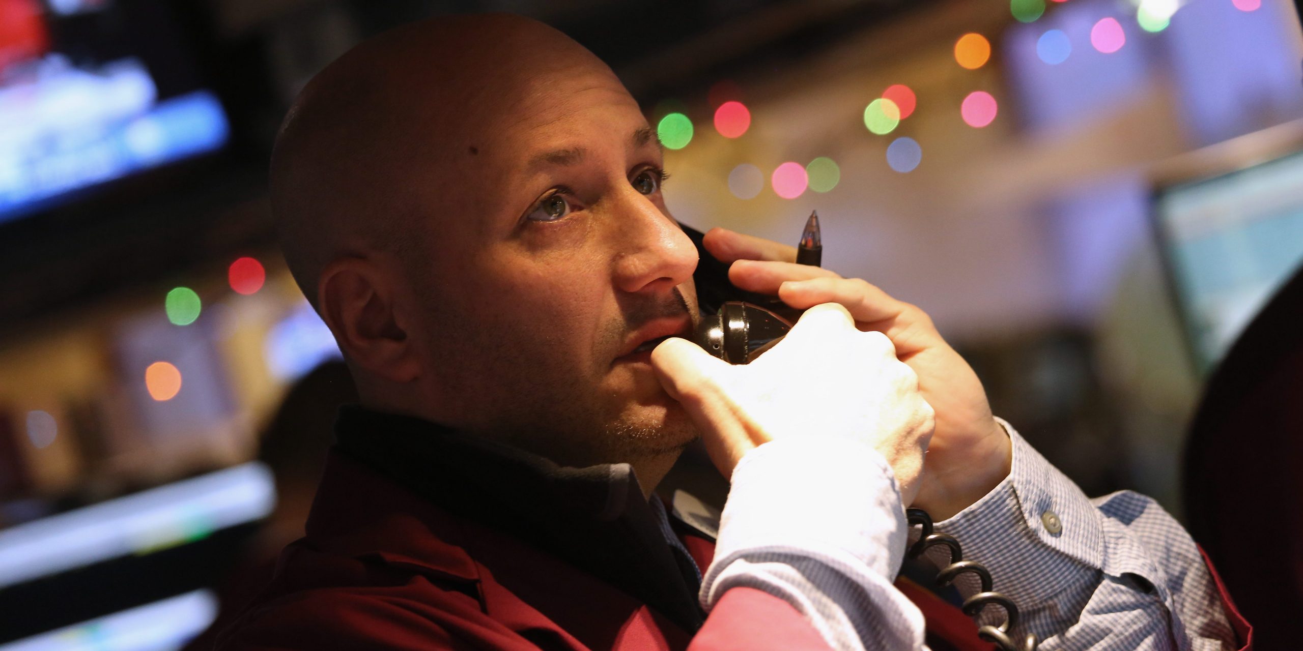 worried trader