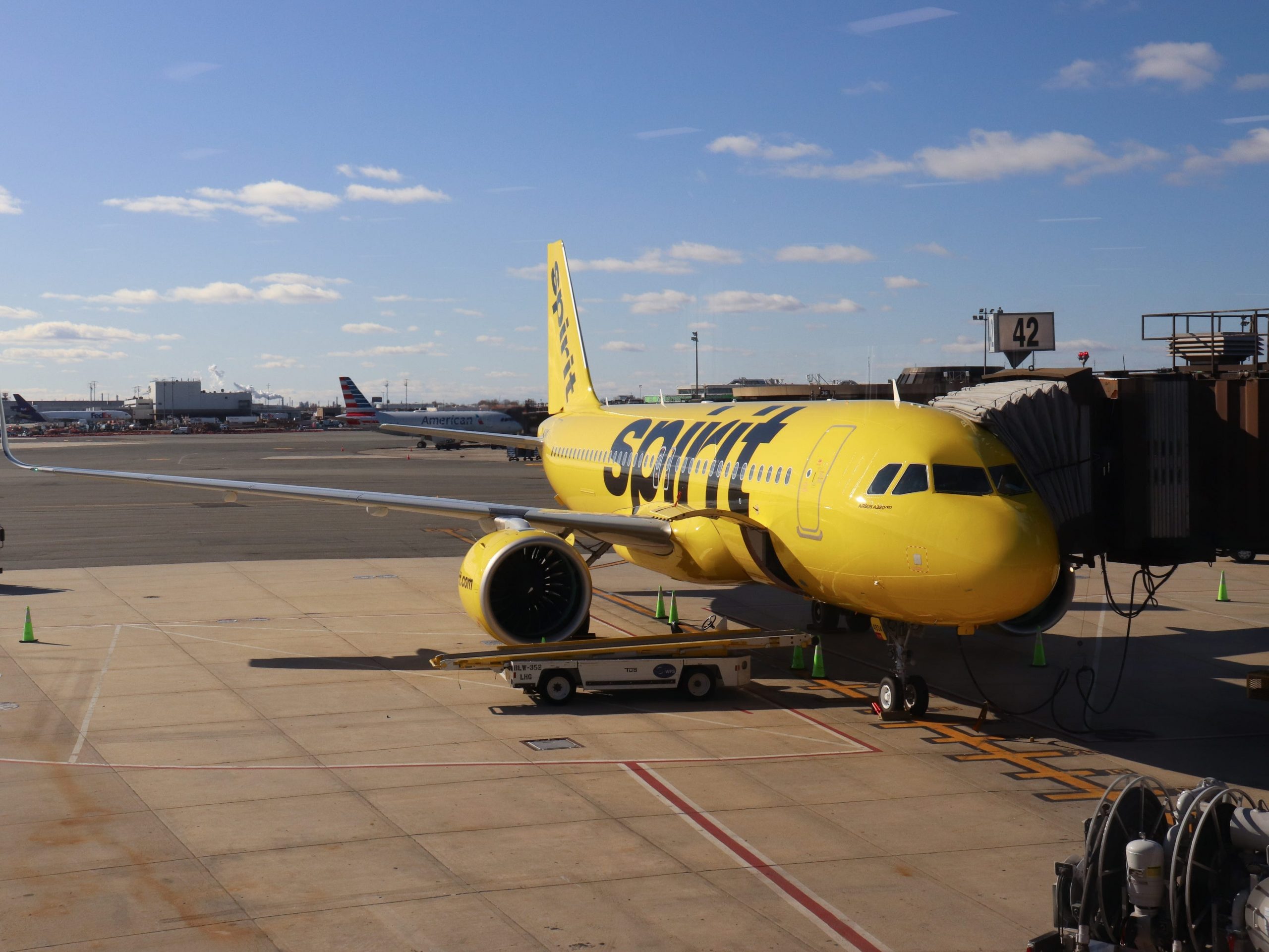 Spirit Airlines Airbus A320neo flight