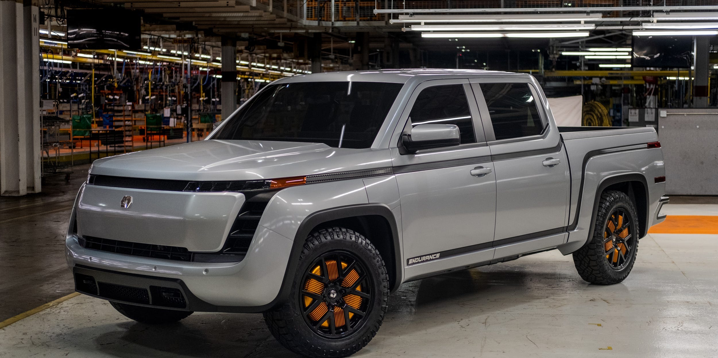 Endurance electric pickup truck by Lordstown Motors