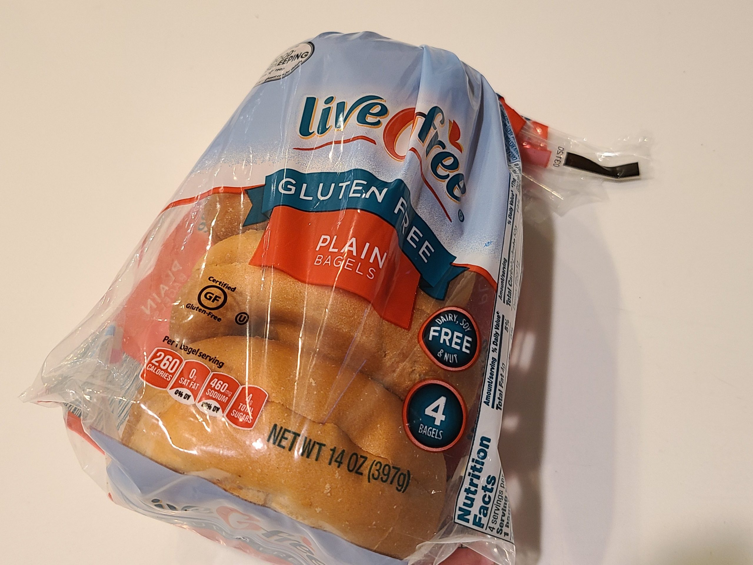 gluten free plain bagel aldi