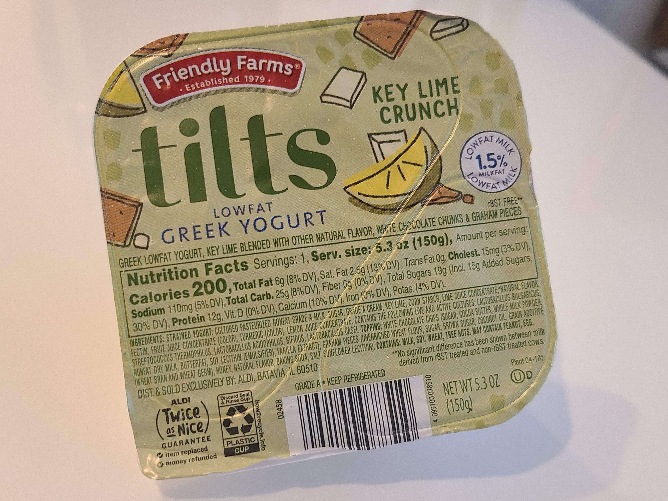 aldi key lime yogurt