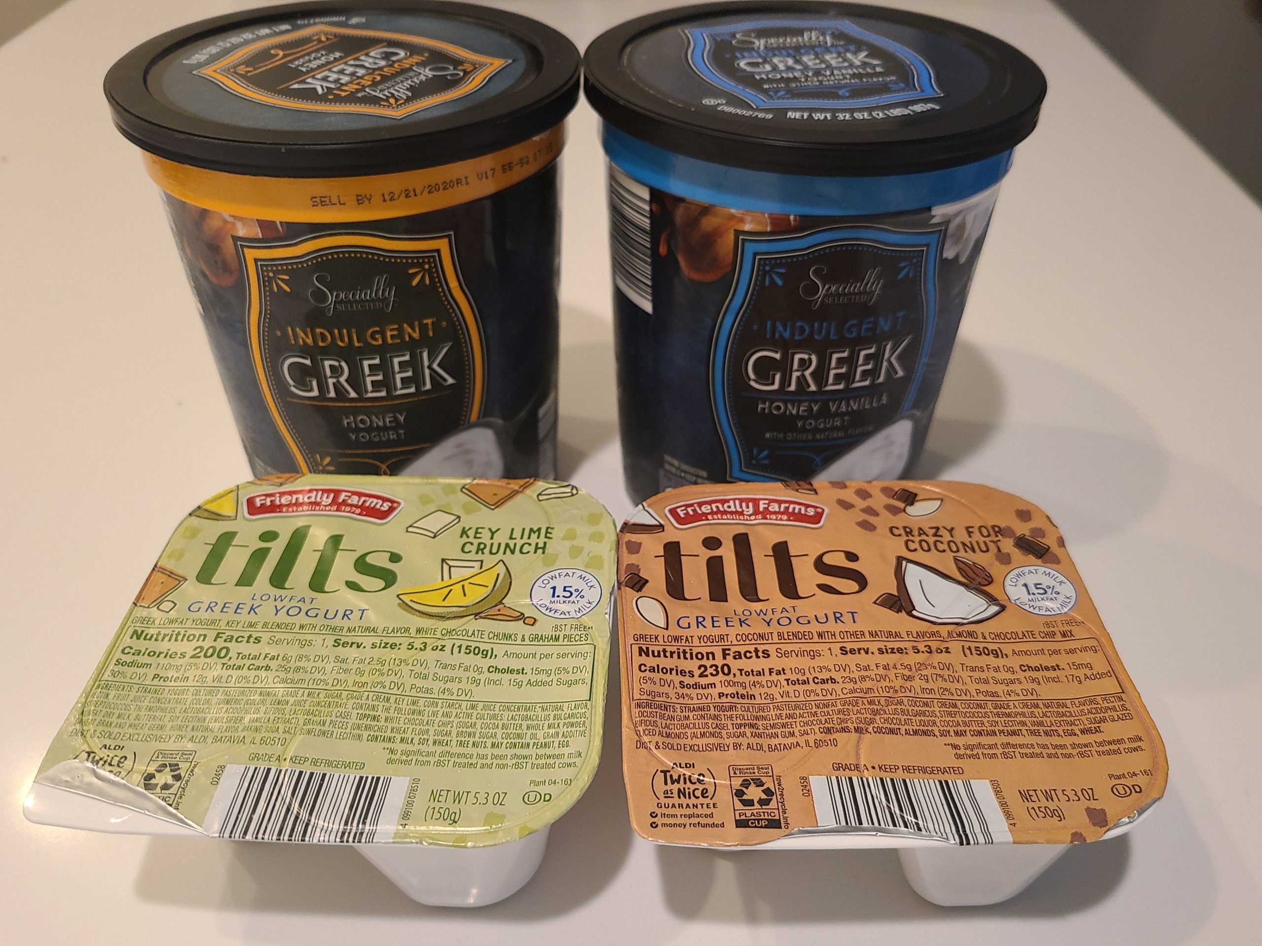 aldi yogurts