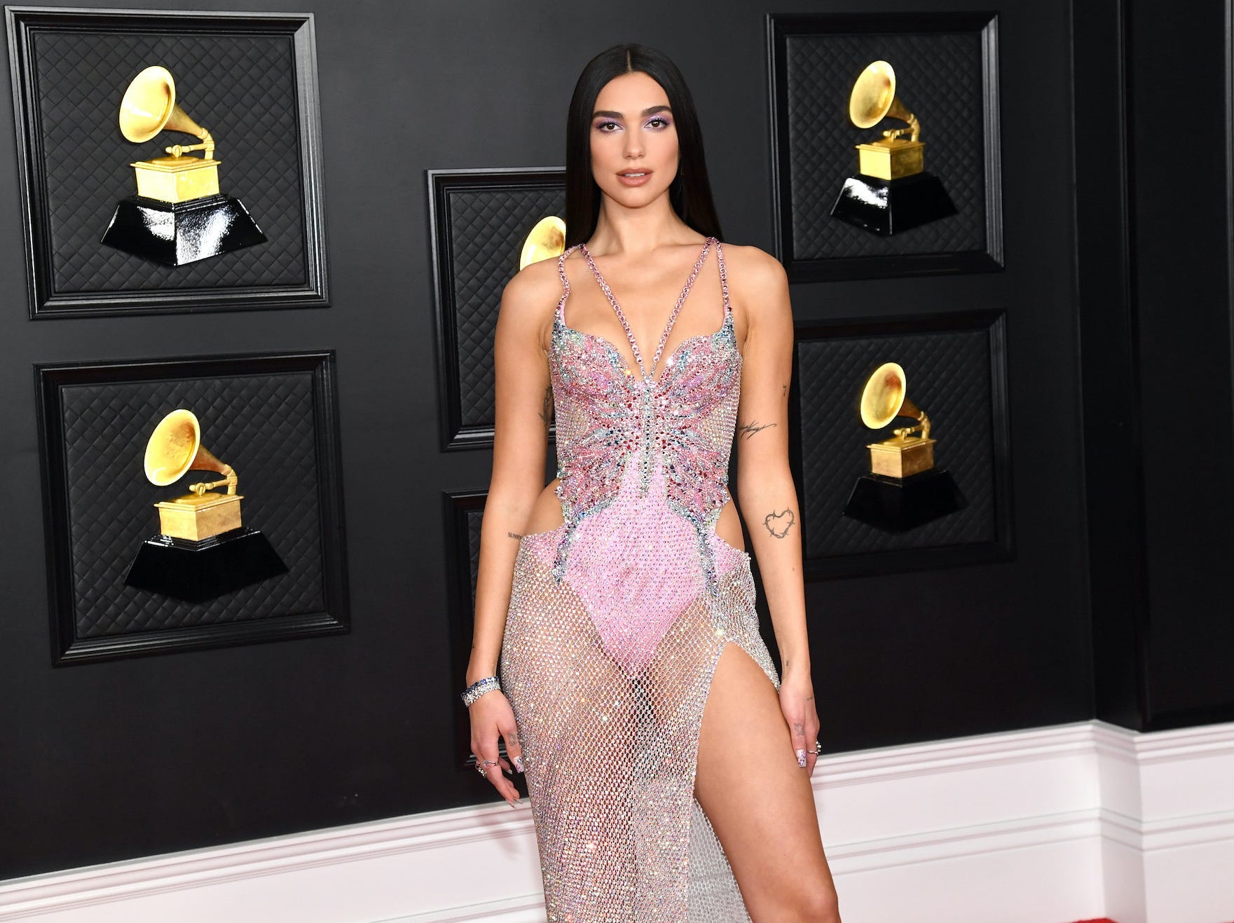 dua lipa grammys 2021