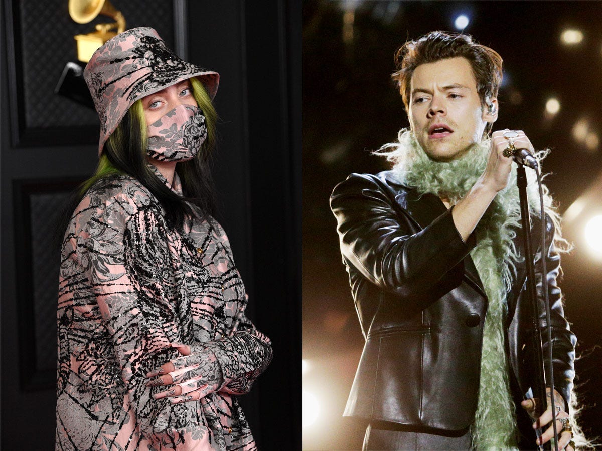 billie eilish harry styles grammys