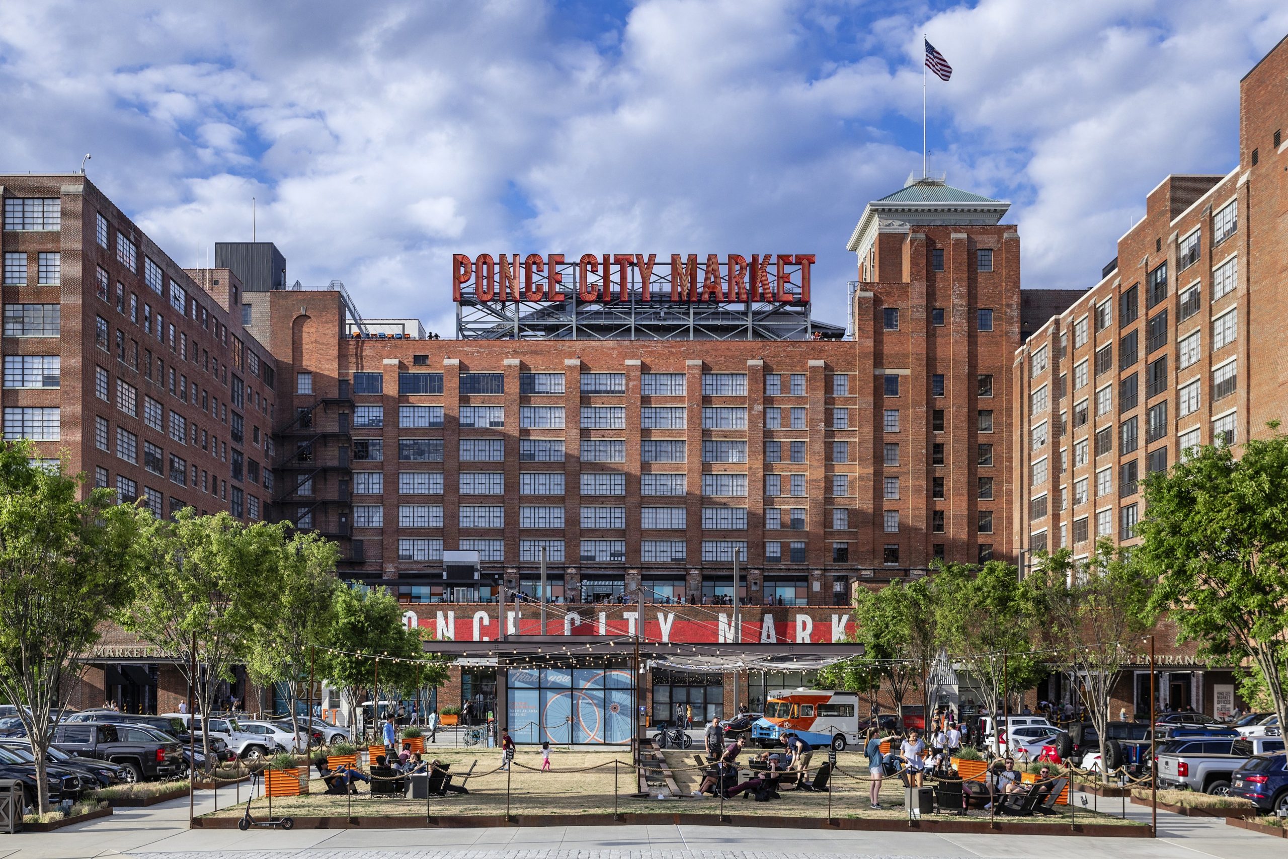 Ponce City Market, Atlanta, GA. Ponce City Market at Atlanta in Georgia. (Photo by: John Greim/Loop Images/Universal Images Group via Getty Images)