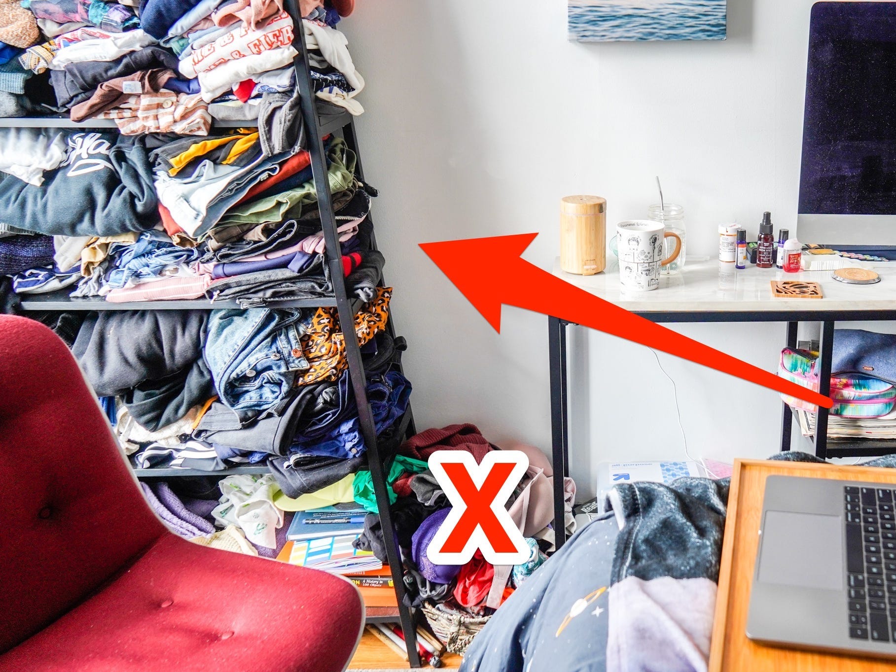 stressful bedroom