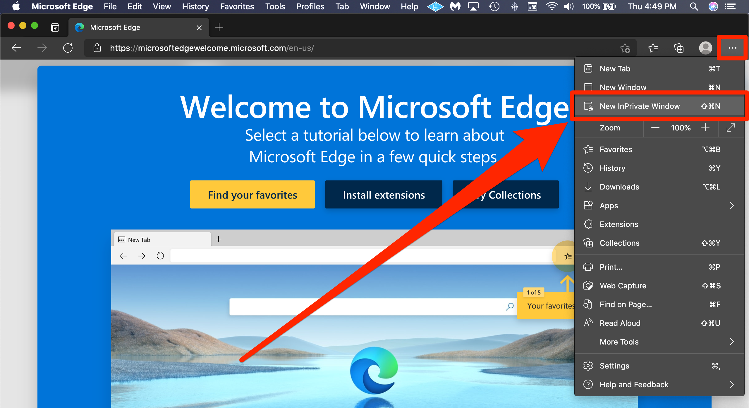 Инкогнито в Microsoft Edge. Режим инкогнито Microsoft Edge. Как войти в режим инкогнито в Microsoft Edge. Режим инкогнито в Microsoft Edge комбинация клавиш.