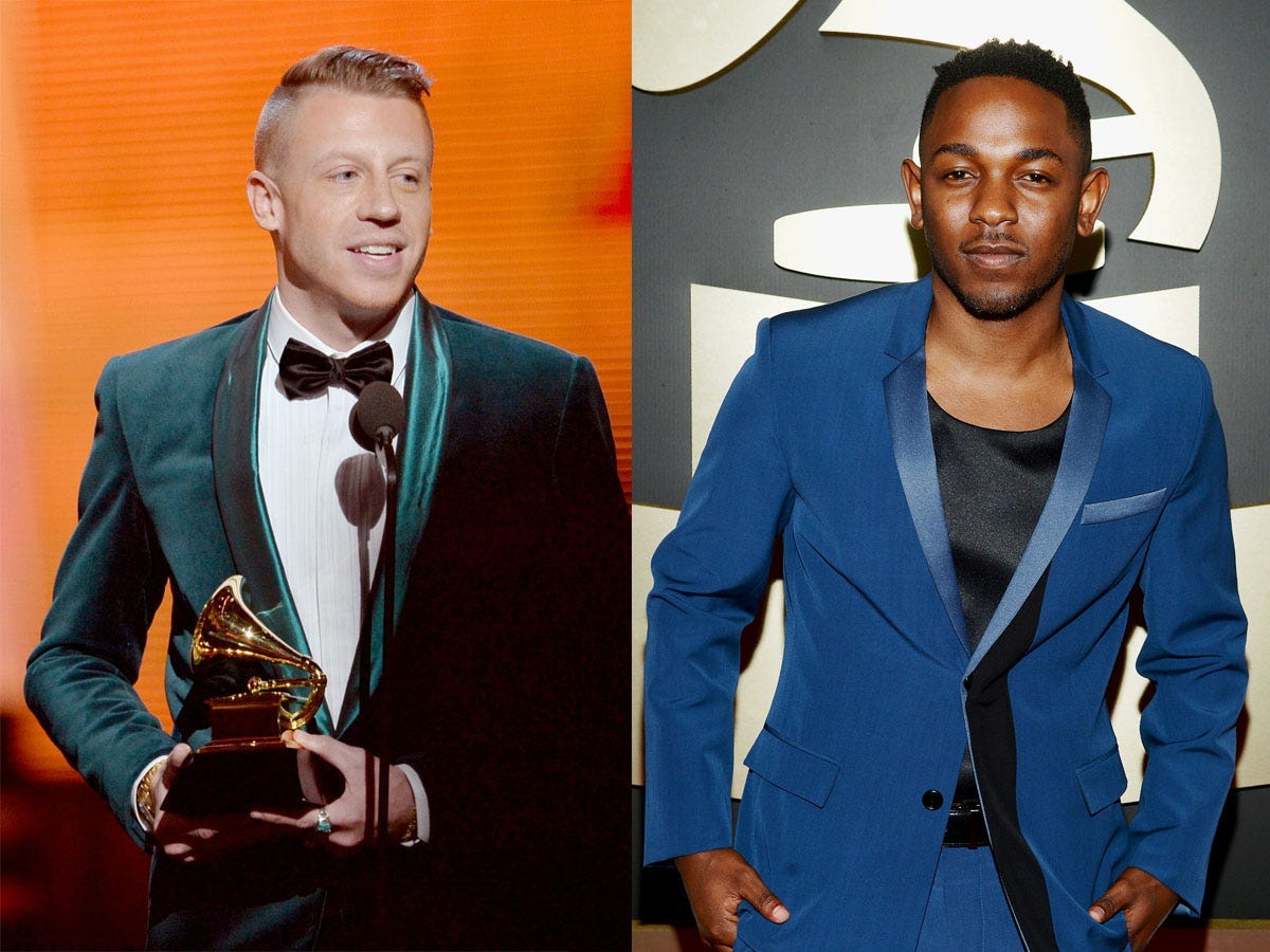 macklemore kendrick lamar grammys 2014