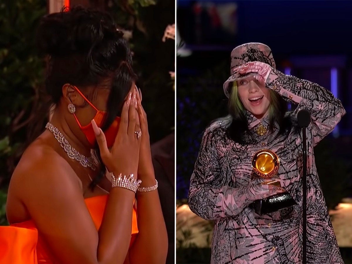 billie eilish megan thee stallion grammys