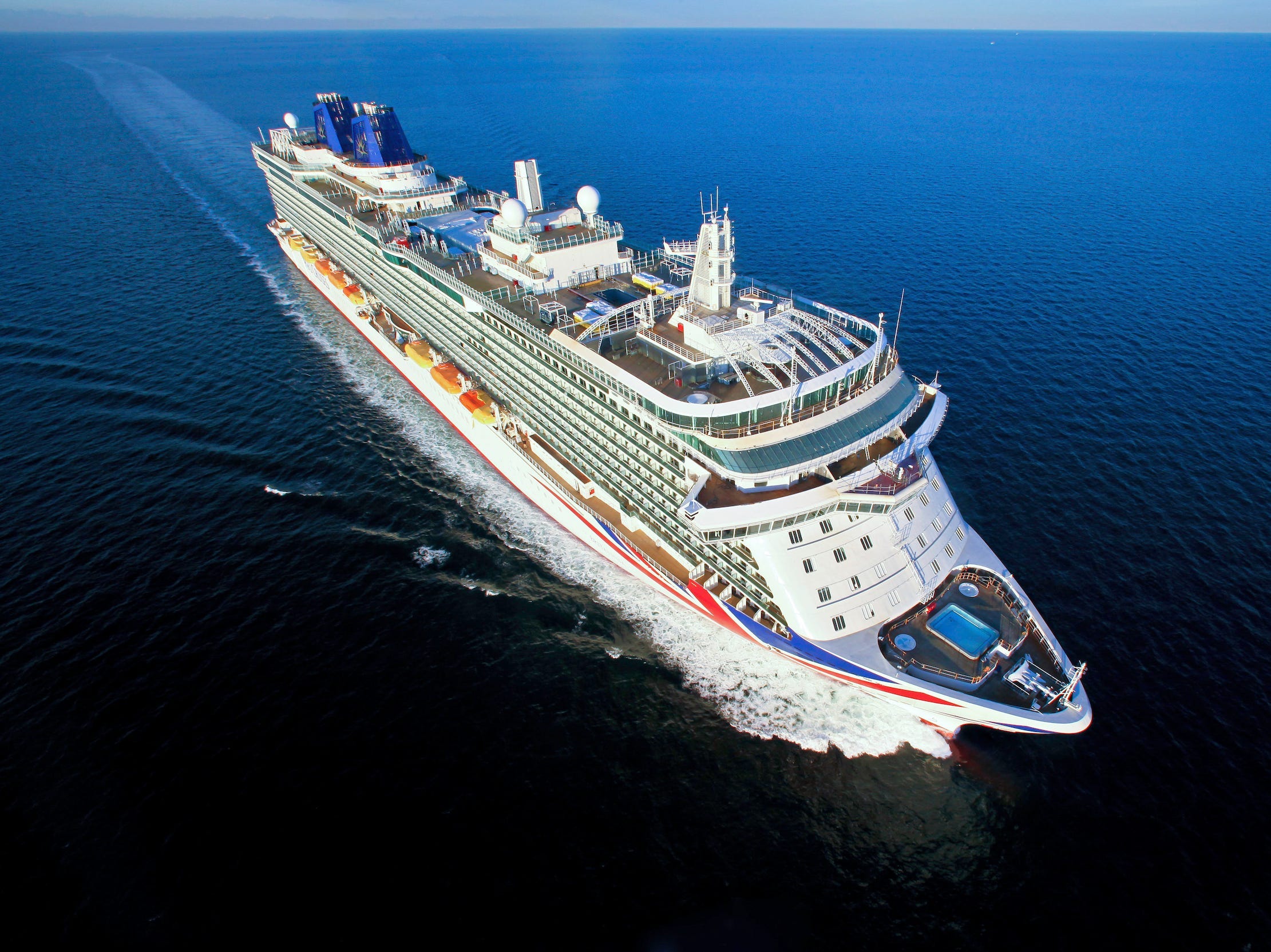 P&O Cruises' Britannia ship
