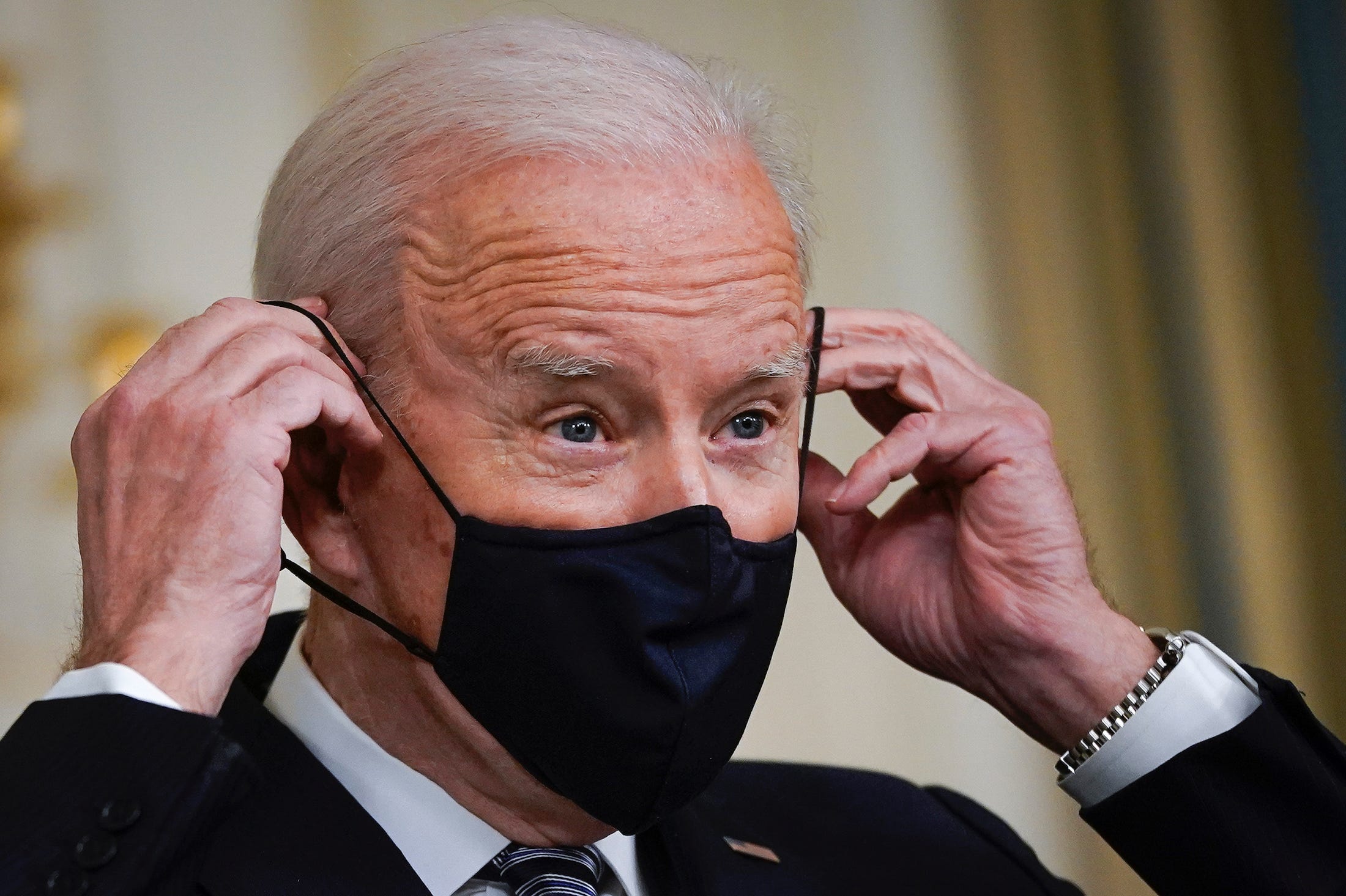 vaccinated biden