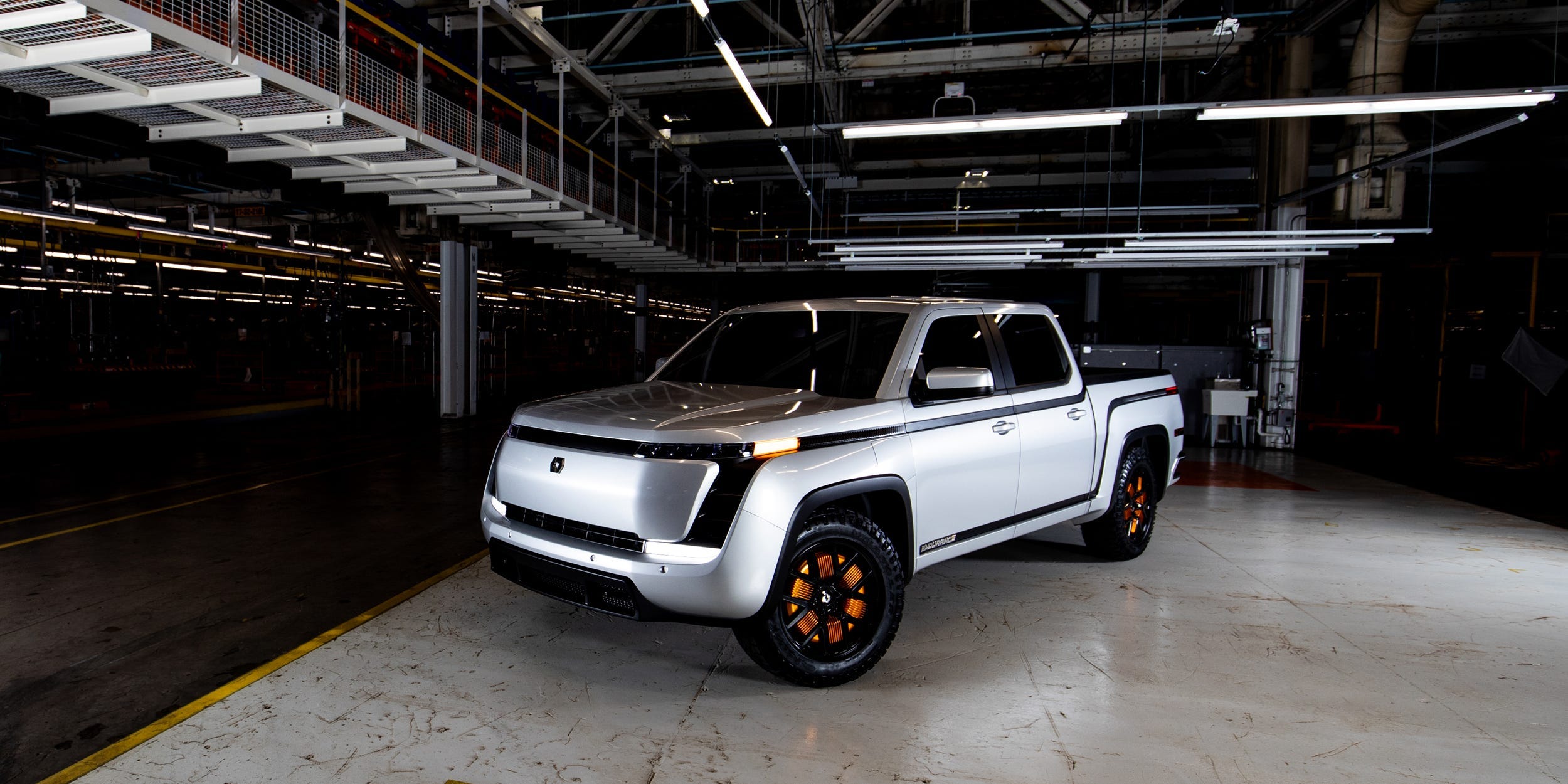 Endurance electric pickup truck by Lordstown Motors