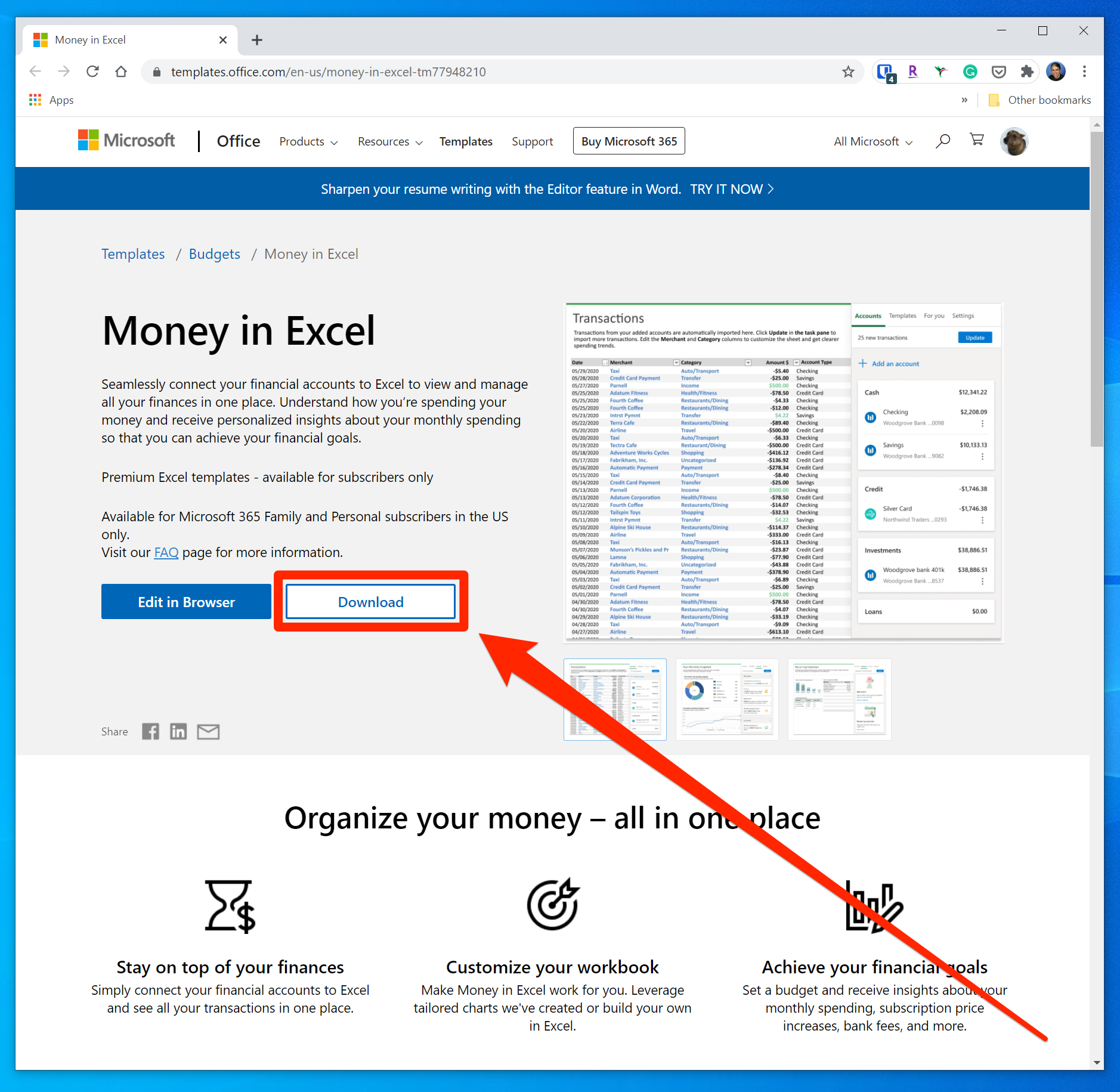 What is Money in Excel 2