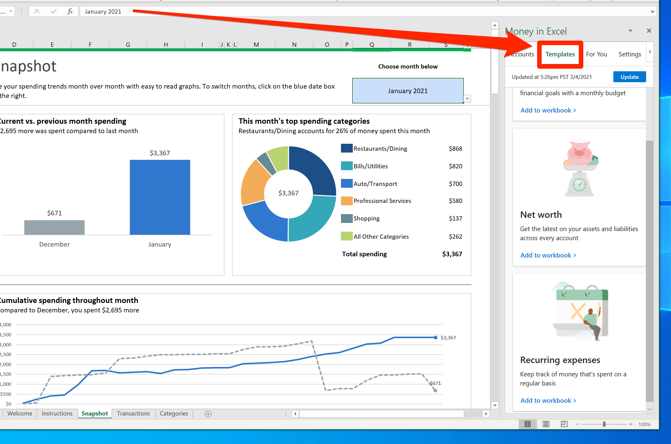 How to use Money in Excel, the advanced personal finance tool that's