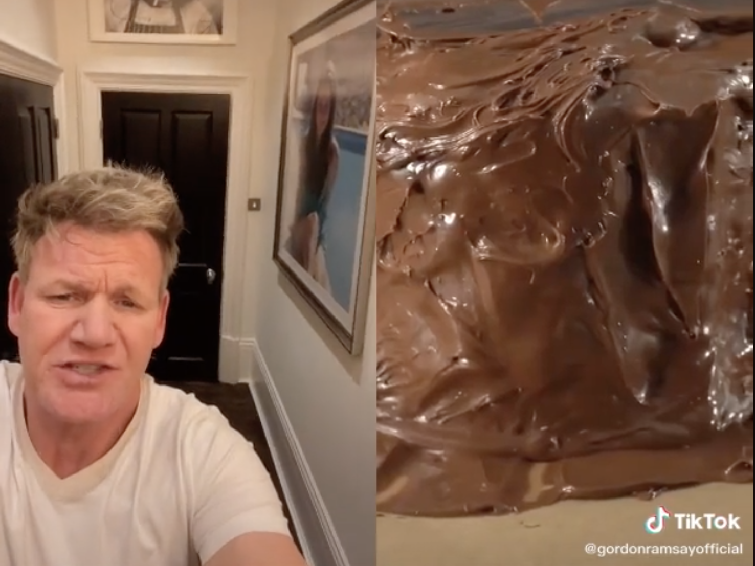 Gordon Ramsay nutella steak